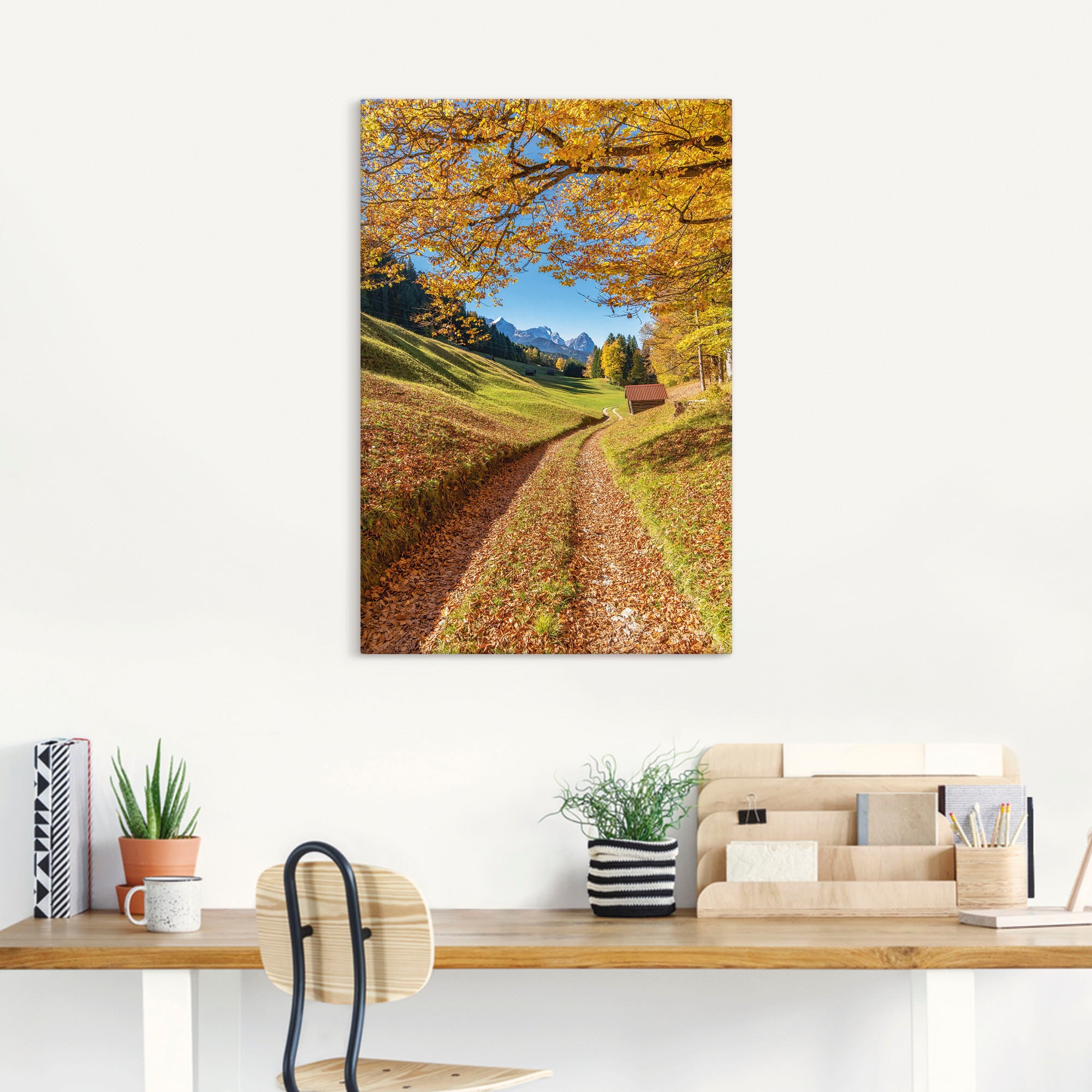 Artland Wandbild »Herbst in Bayern«, Berge & Alpenbilder, (1 St.), als  Alubild, Leinwandbild, Wandaufkleber oder Poster in versch. Größen auf  Raten kaufen
