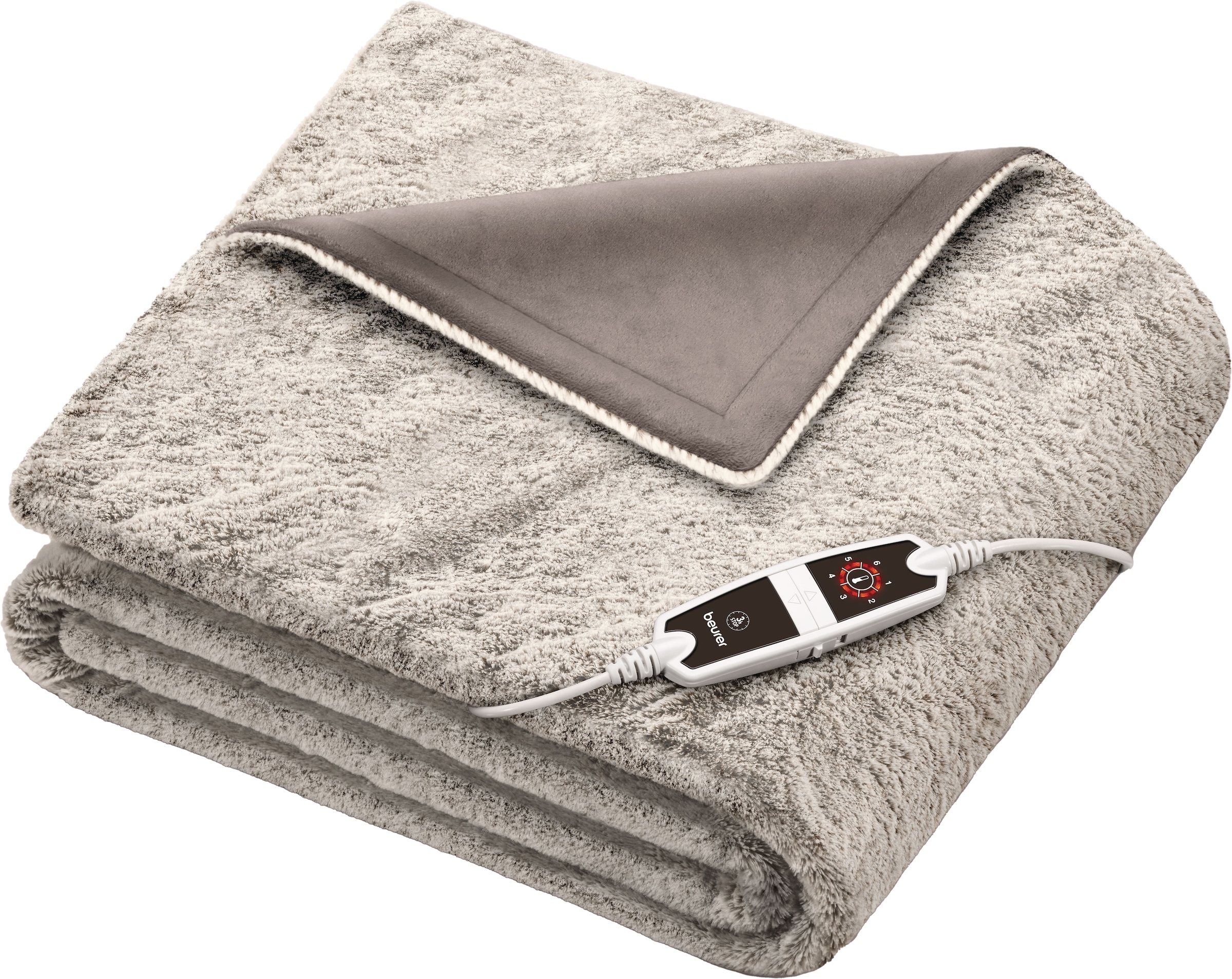 Heizdecke »HD 150 taupe XXL, elektrische Wärmedecke zum Einkuscheln«, 6...