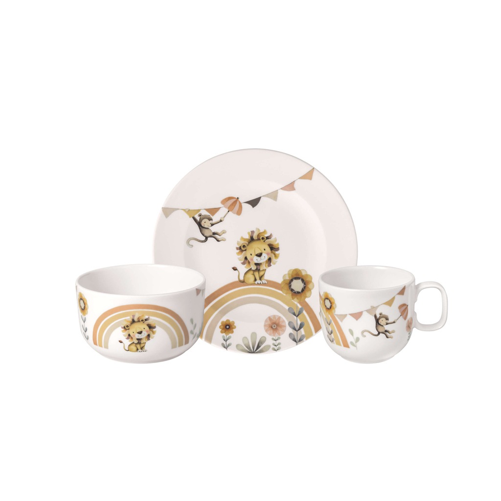 Villeroy & Boch Kindergeschirr-Set »Kindergeschirr Set Roar like a Lion 3er günstig online kaufen