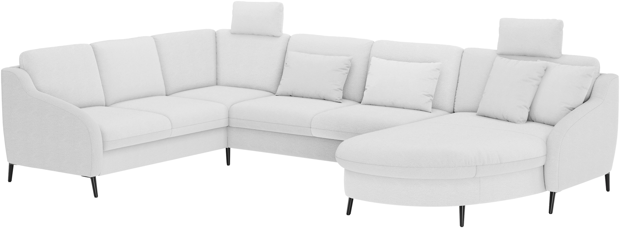 sit&more Wohnlandschaft »Soul U-Form«, wahlweise mit Bettfunktion und Schubkasten