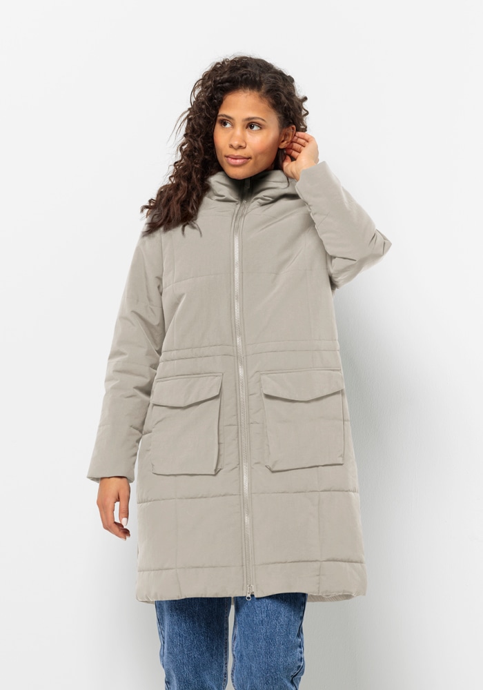 Jack Wolfskin Funktionsparka »WHITE FROST PARKA W«, mit Kapuze