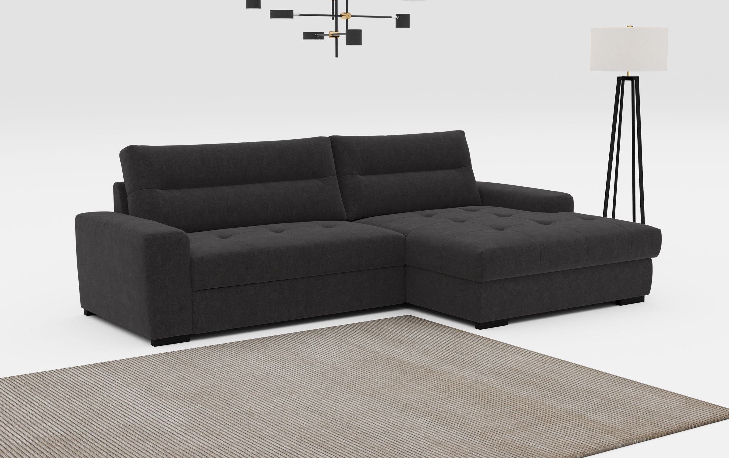 COTTA Ecksofa "Cappa L-Form", wahlweise mit Bettfunktion & Bettkasten günstig online kaufen