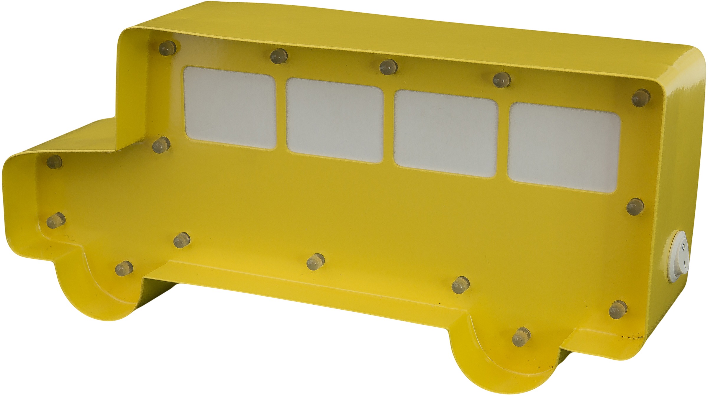 MARQUEE LIGHTS LED Dekolicht »Schoolbus« LED-Modul 1 Stk. Warmweiß Wandlamp günstig online kaufen