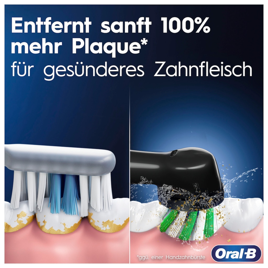 Oral-B Elektrische Zahnbürste »Pro 3 3500«, 2 St. Aufsteckbürsten