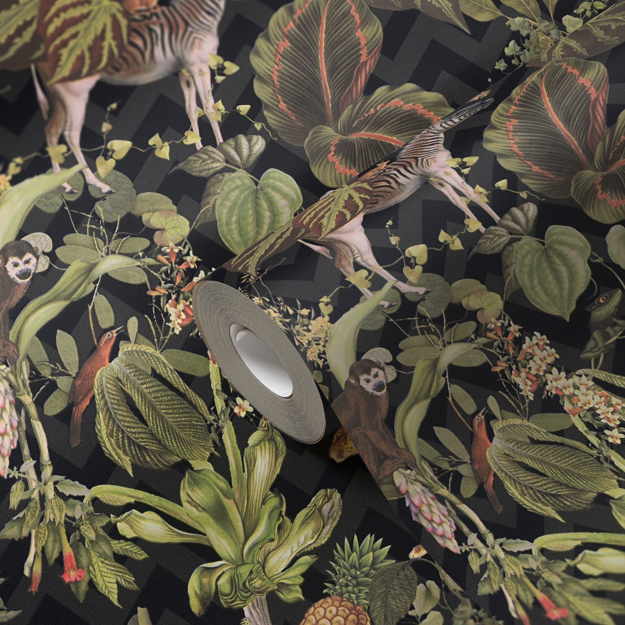 METROPOLIS BY MICHALSKY LIVING Vliestapete »Change is good, Jungle Joy« botanisch | floral | tropisch leicht strukturiert Designertapete Tapete Dschungel Tapeten Wohnzimmer Schlafzimmer Küche