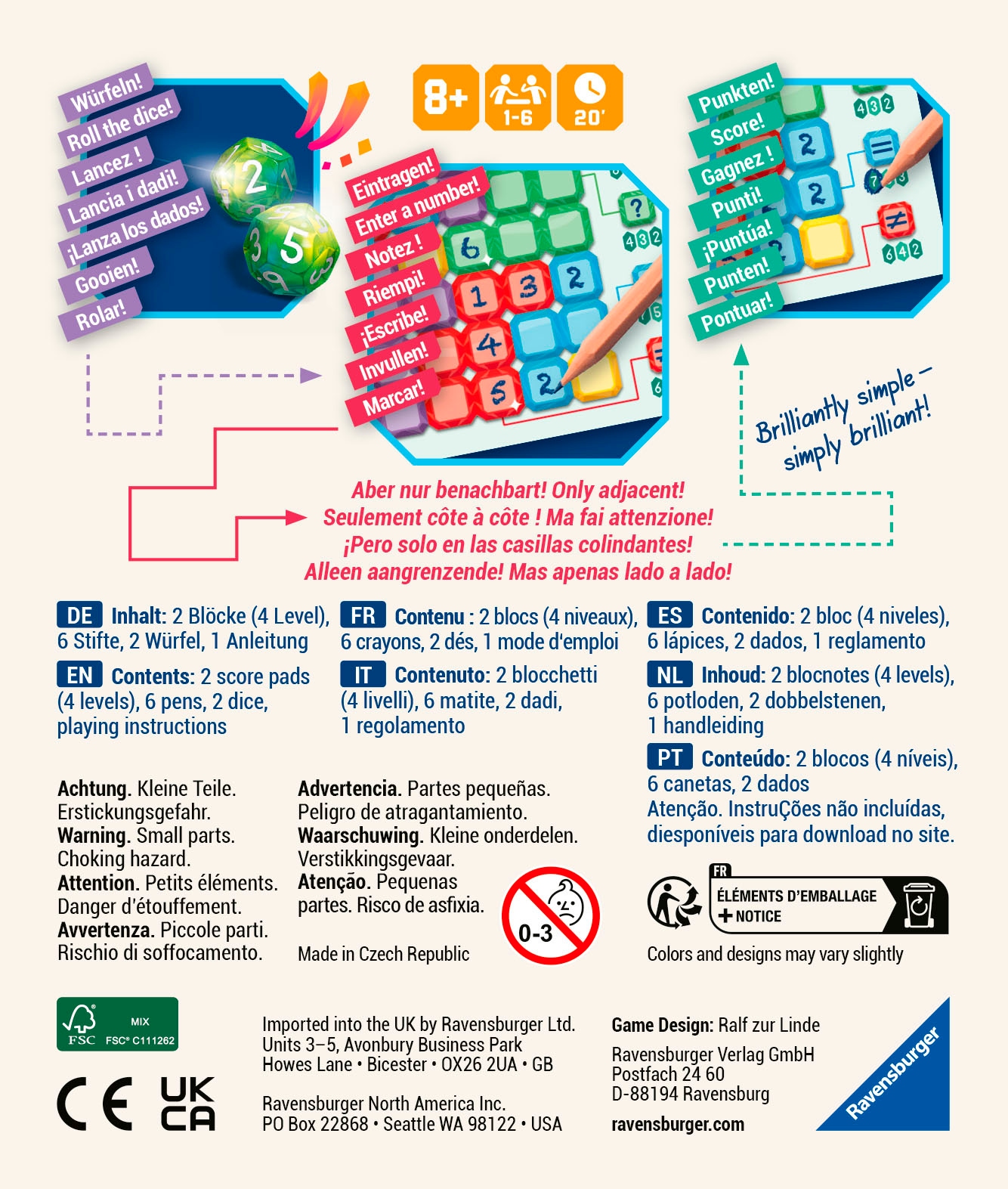 Ravensburger Spiel »Brilliant« Made in Europe