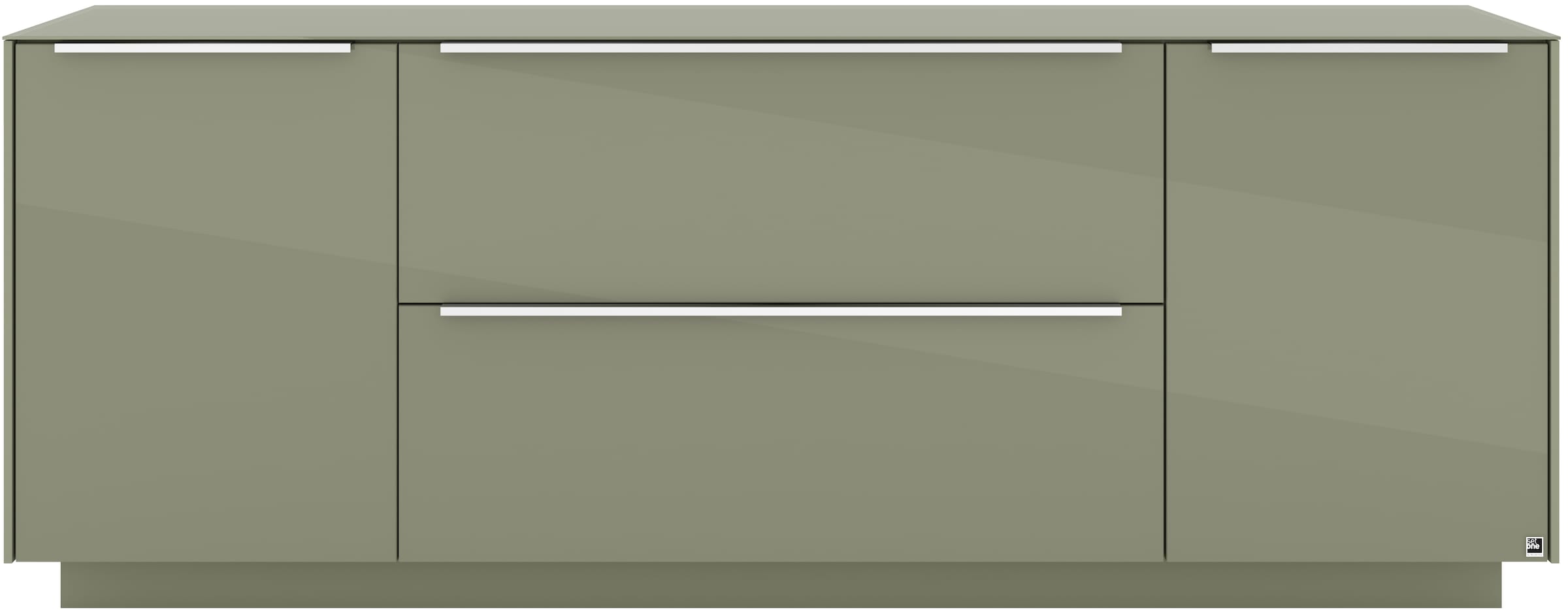 set one by Musterring Lowboard »Reno« 1 Stk. tlg. Mit Sockel in diversen Farben, 71 cm Höhe & Farbauswahl