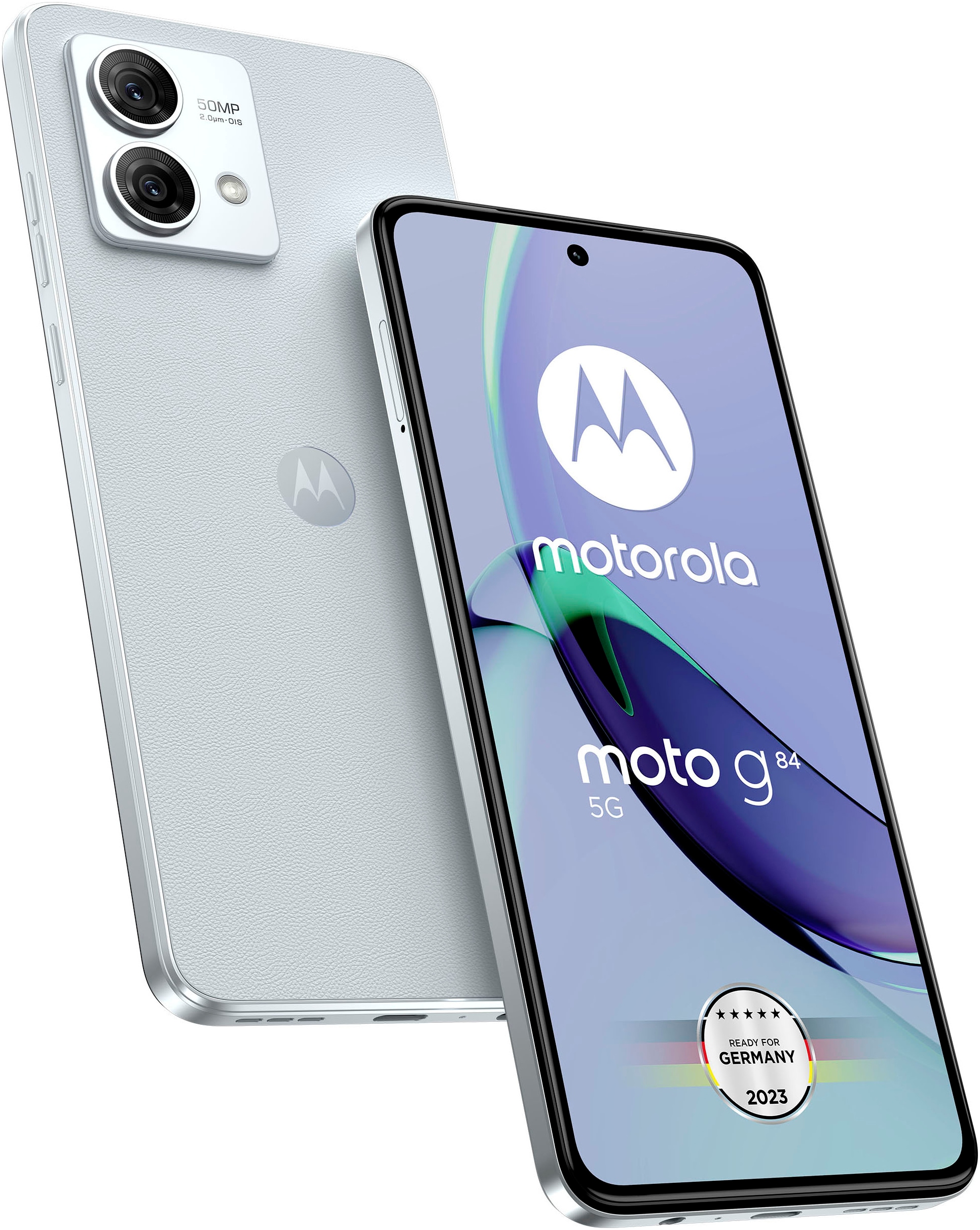 Motorola Smartphone »moto g84 5G«, Marshmallow Blue, 256 GB Speicherplatz