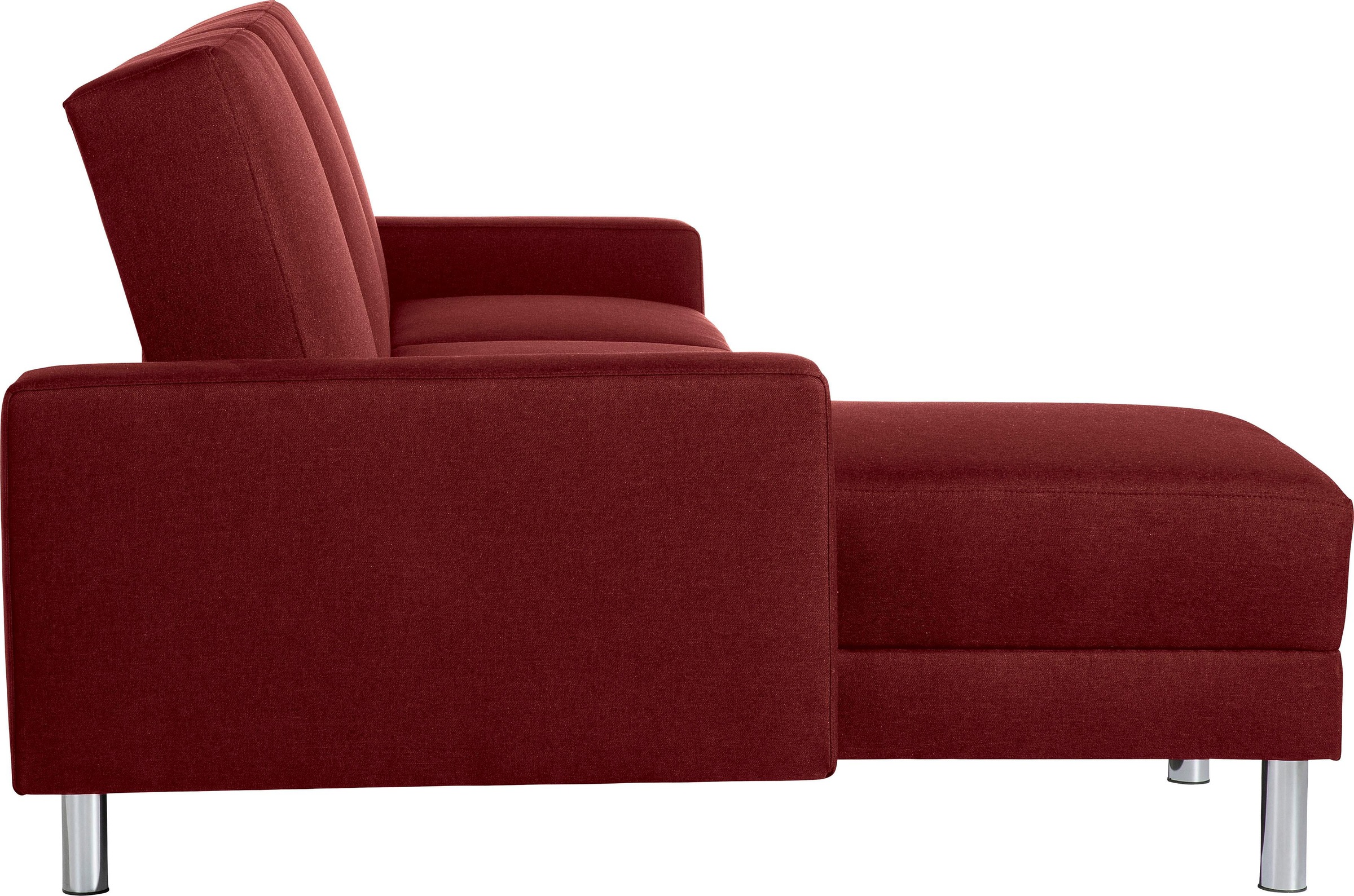 Max Winzer® Schlafsofa »Just Fresh«, mit Rückenverstellung, inklusive Stauraumhocker