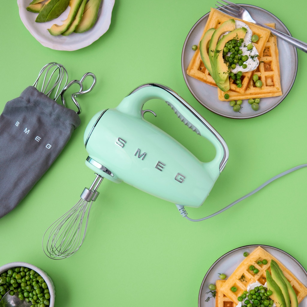 Smeg Handmixer »HMF01PGEU Pastellgrün«, 250 W