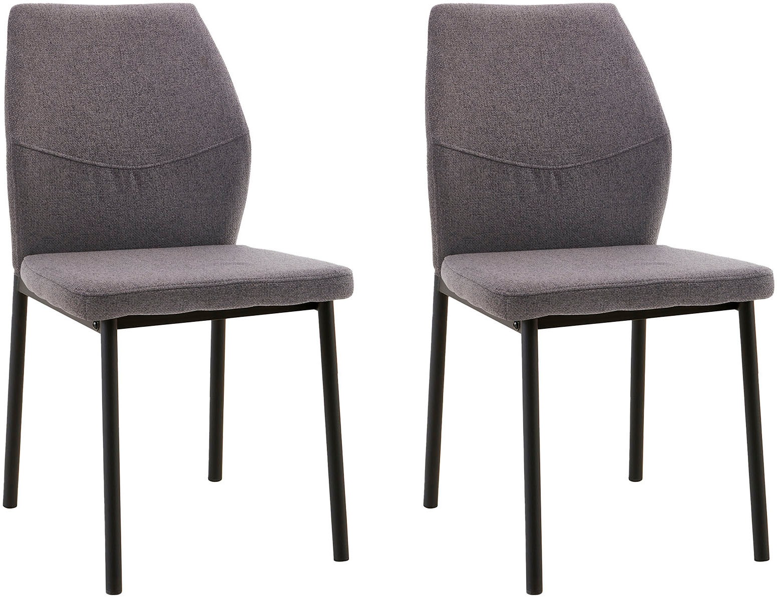 Home affaire Esszimmerstuhl »Lumos«, (Set), 2 St., Webstoff, Webstoff in vi günstig online kaufen