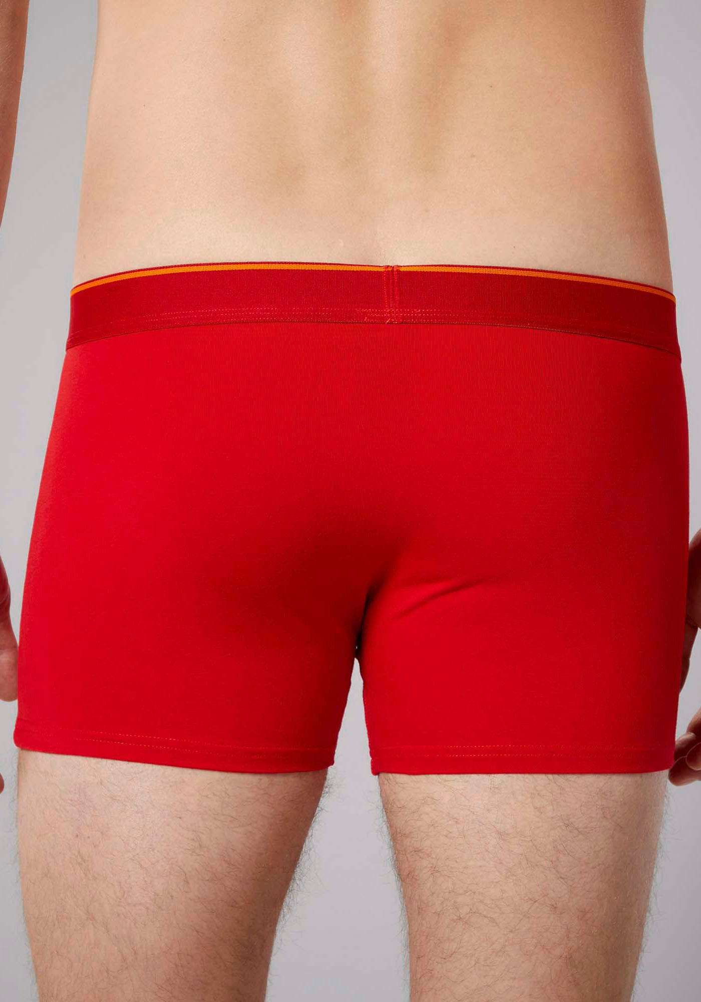 Bruno Banani Boxershorts »Short 2Pack Quick Access«, (2er Pack), Kontrastfarbene Details