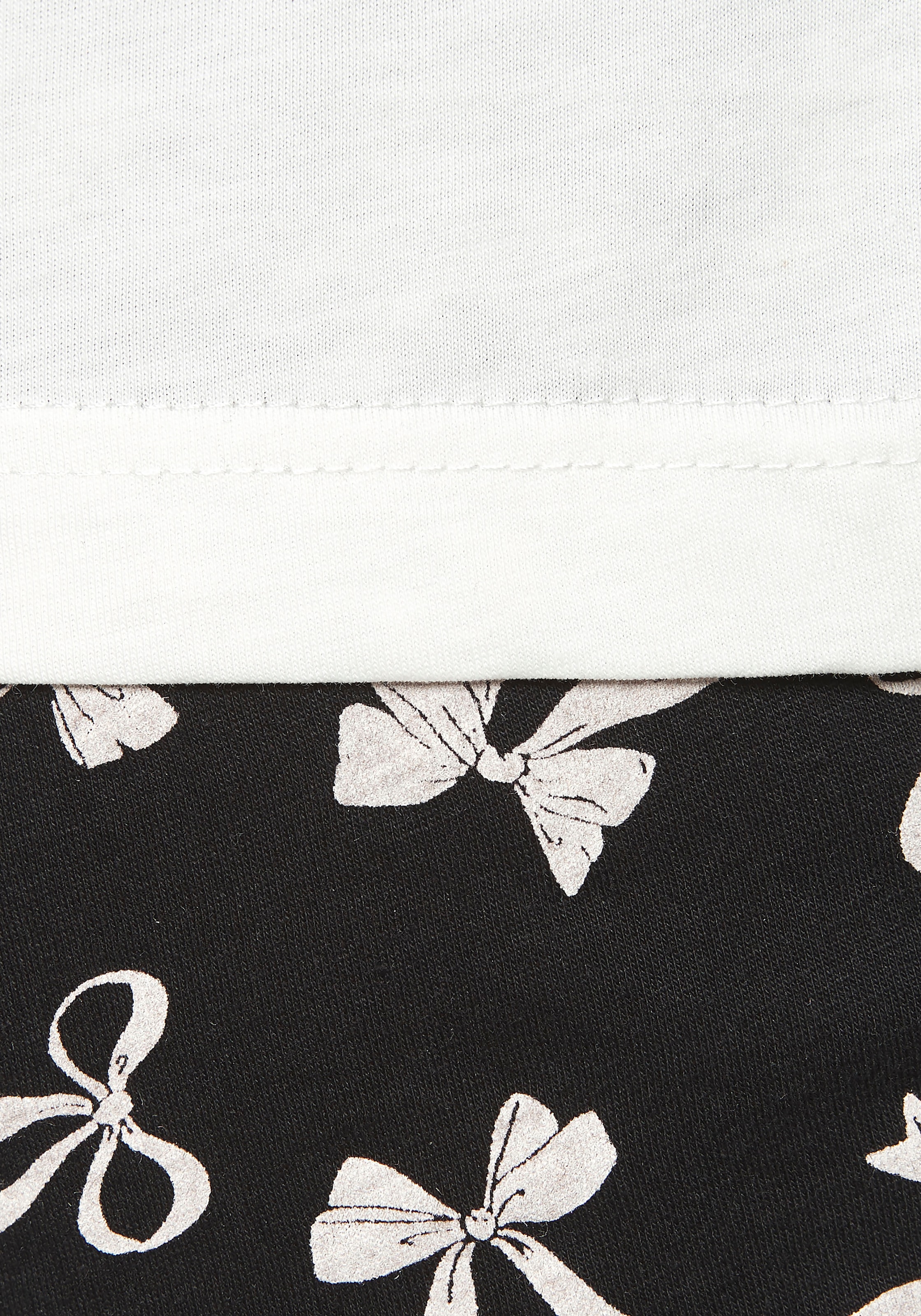 Vivance Dreams Shorty Set, 2er Pack, 4 tlg. Mit süßem Schleifenmuster