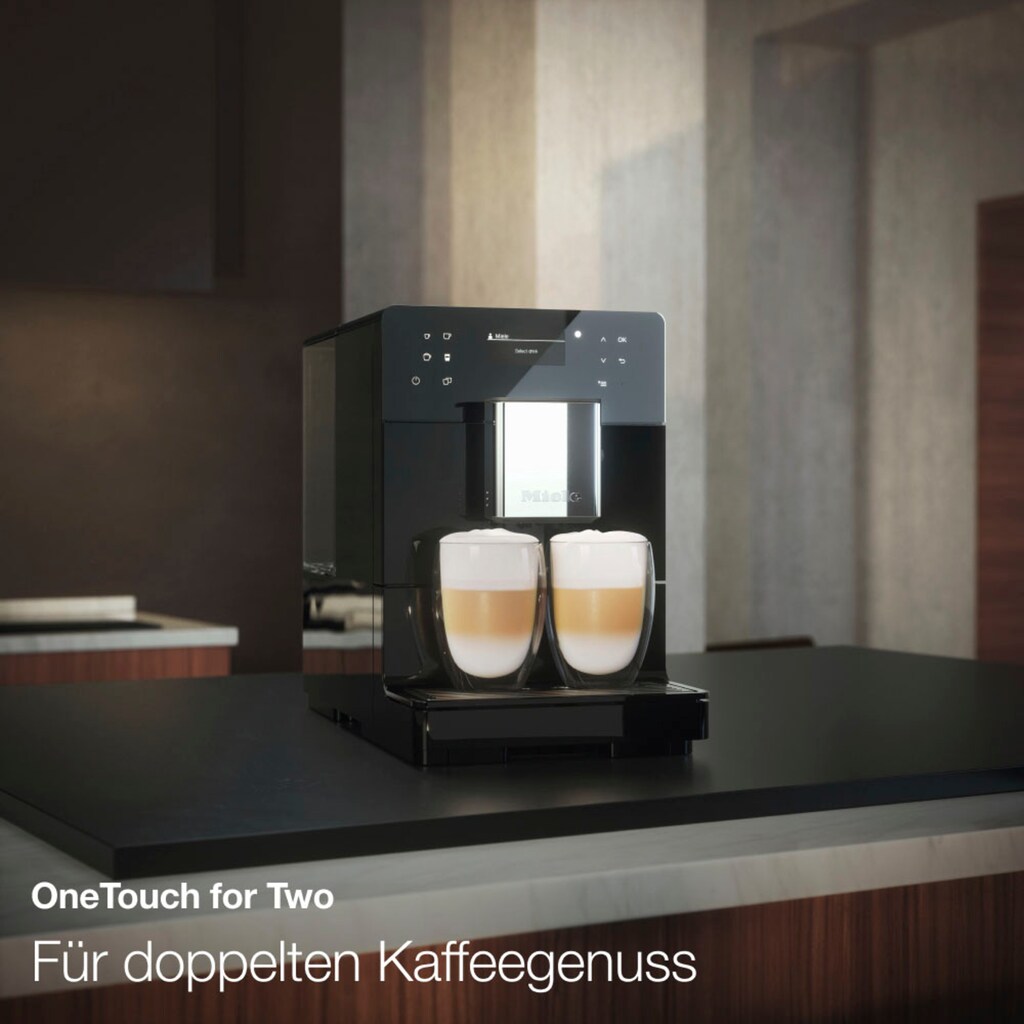 Miele Kaffeevollautomat »CM7550 CoffeePassion, inkl. Milchgefäß, Kaffeekannenfunktion«