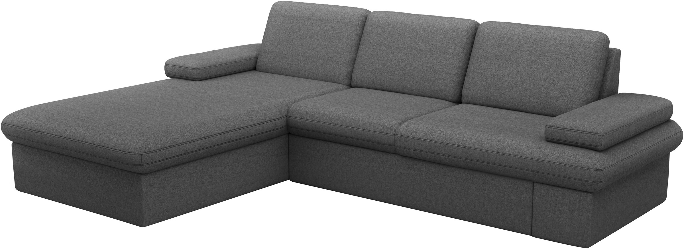 sit&more Ecksofa »Moreno«, mit Armteilverstellung,wahlweise mit Bettfunktion