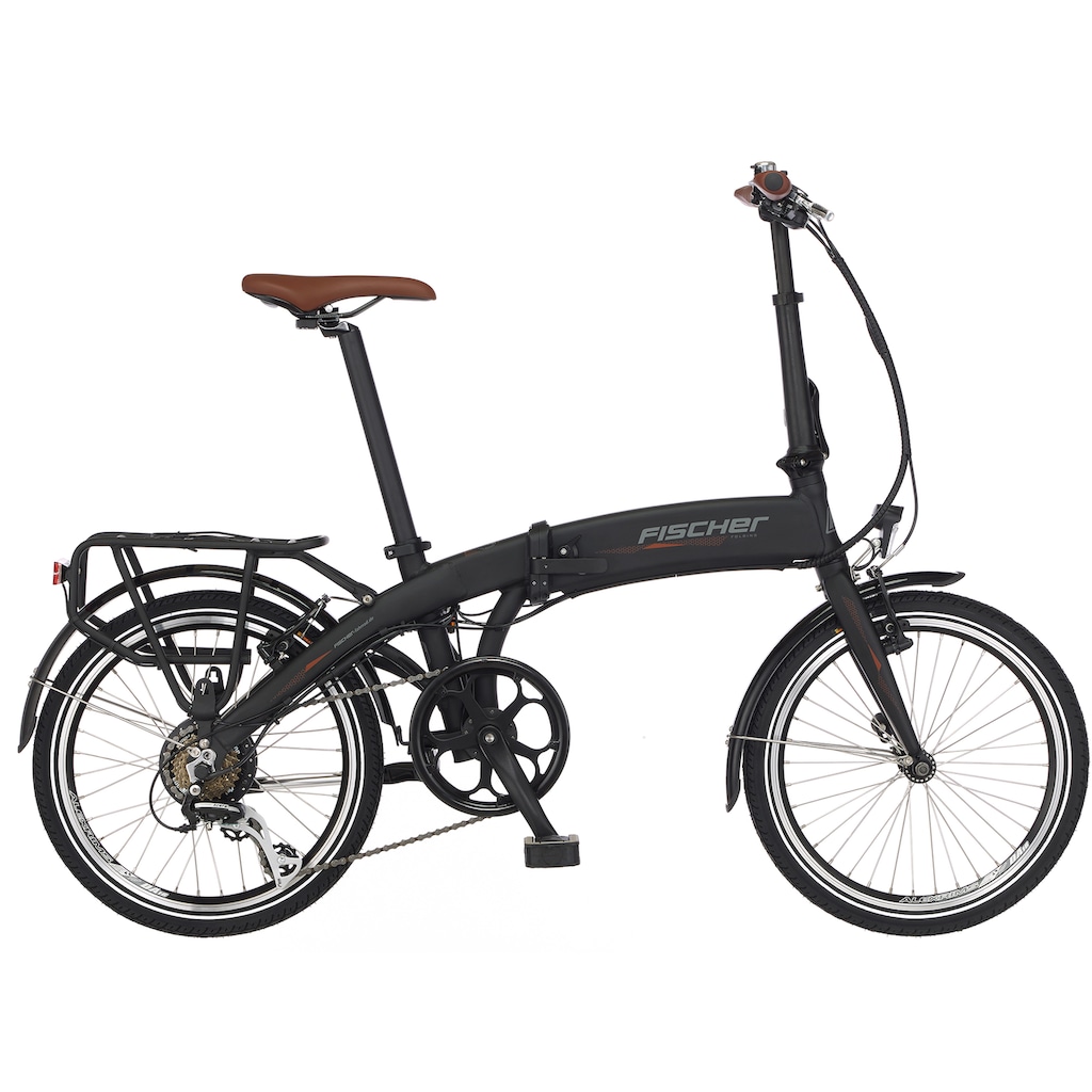 FISCHER Fahrrad E-Bike »E-Faltrad FR18«, 7 Gang, Shimano, ACERA SGS, Heckmotor 250 W