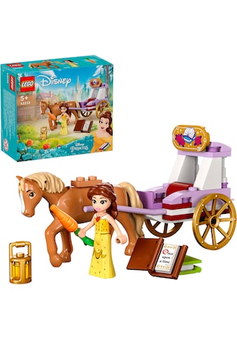 Konstruktionsspielsteine »Belles Pferdekutsche (43233), LEGO Disney Princess«, (62 St.)