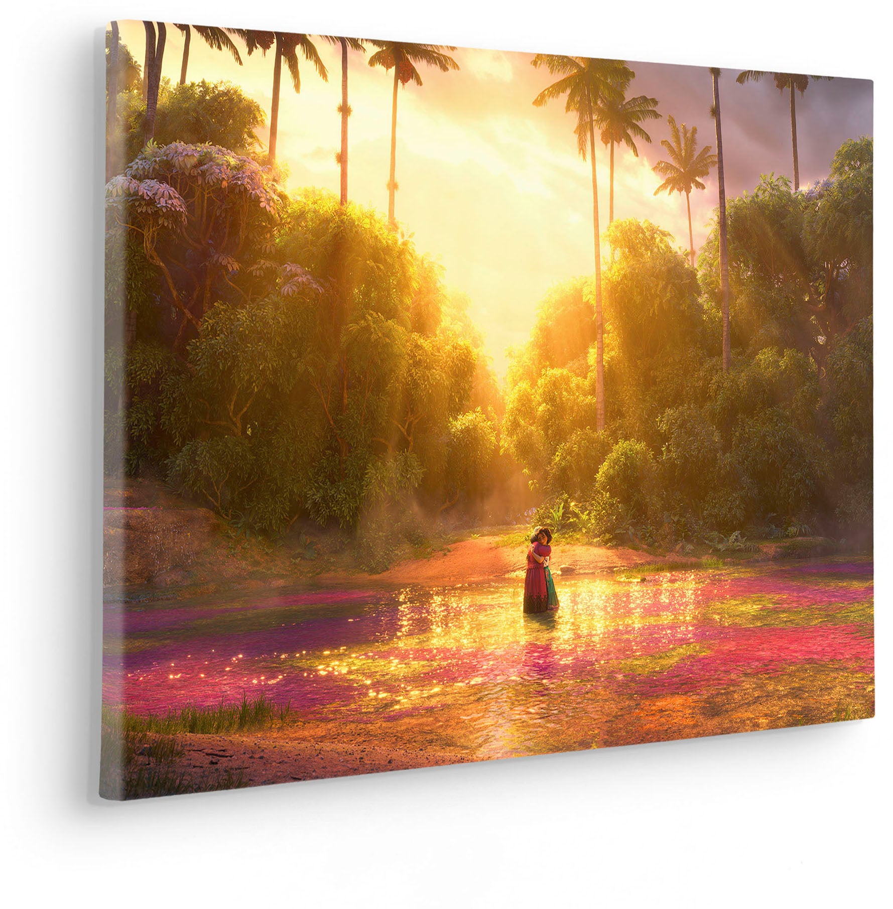 Komar Leinwandbild »Encanto Madrigal Miracle - Größe 60 x 40 cm«, Disney, (1 St., 60 x 40 cm (Breite x Höhe), Keilrahmenbild mit Echtholzrahmen, Kinderzimmer