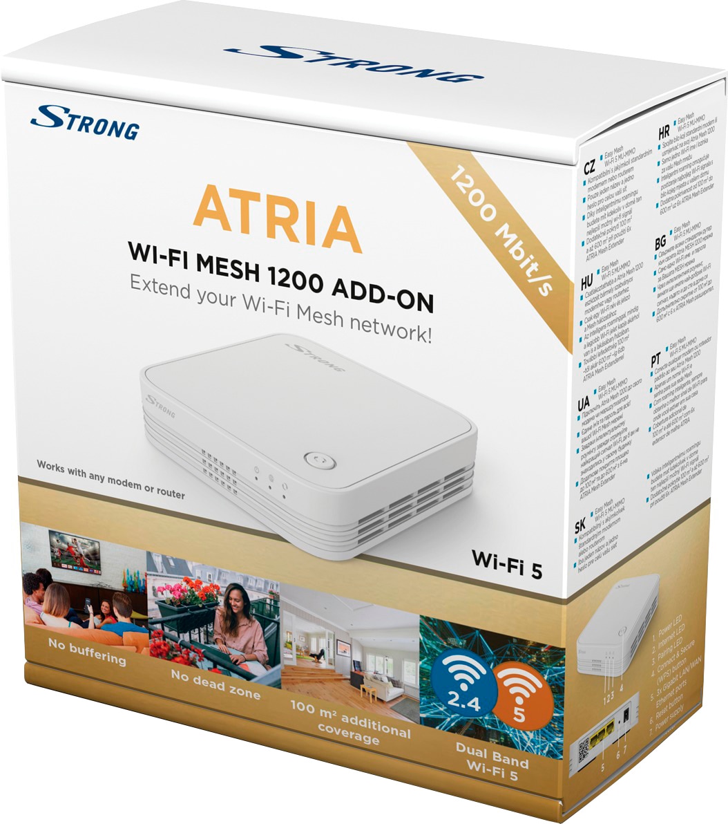Strong WLAN-Router »ATRIA Wi-Fi Mesh 1200 Add-on«