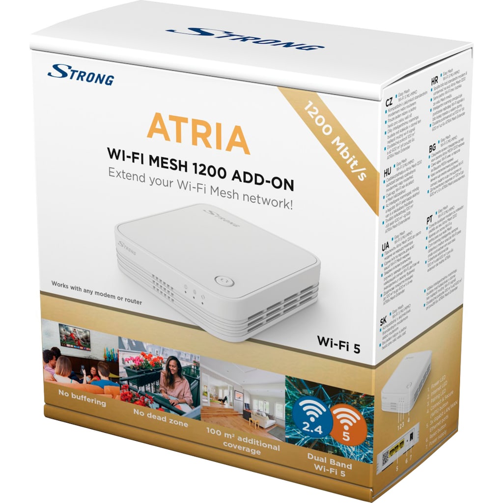 Strong WLAN-Router »ATRIA Wi-Fi Mesh 1200 Add-on«