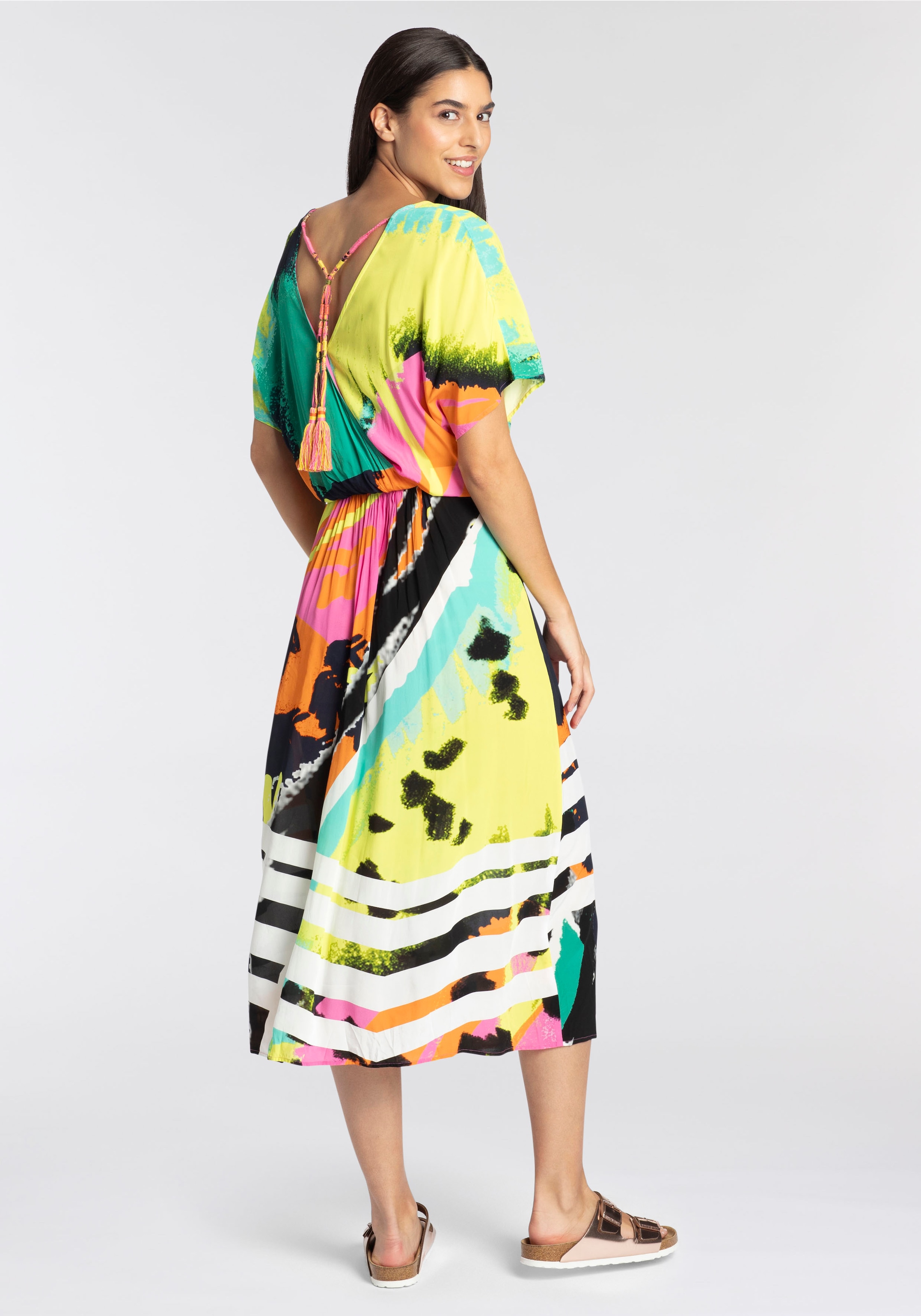 Sportalm Kitzbühel Midikleid, mit Tropicalprint