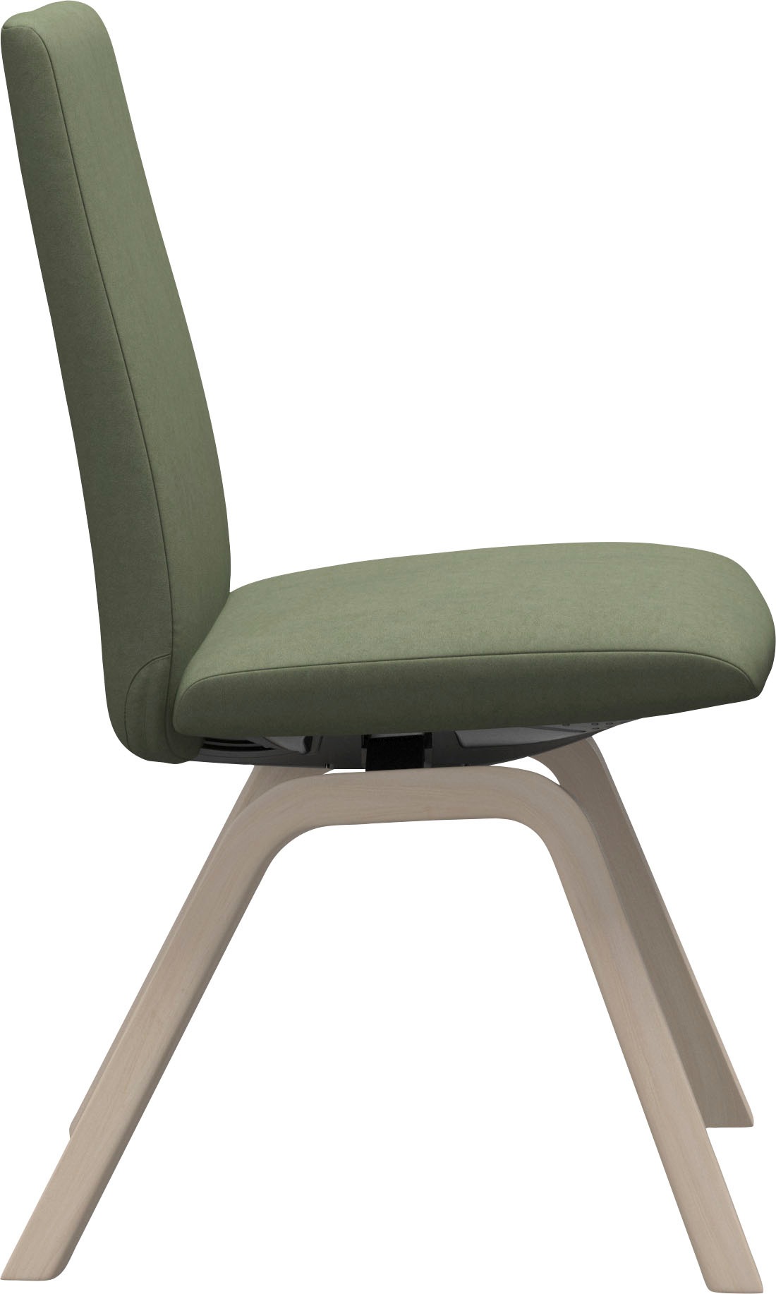 Stressless® Polsterstuhl »Laurel«, Microfaser DINAMICA, Low Back, Größe M, mit schräggestellten Beinen in Eiche gekalkt