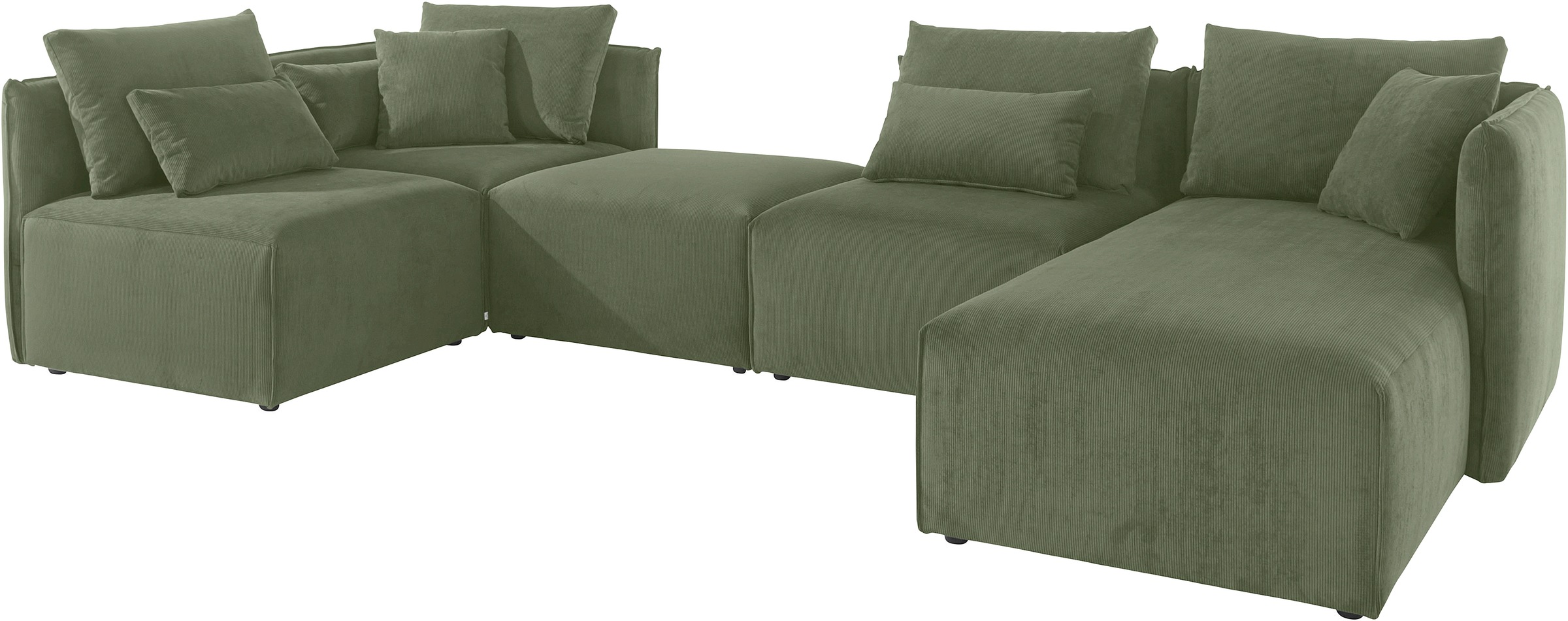 OTTO home Wohnlandschaft »Nöre U-Form« 5 Teile, in vielen Bezugsqualitäten günstig online kaufen