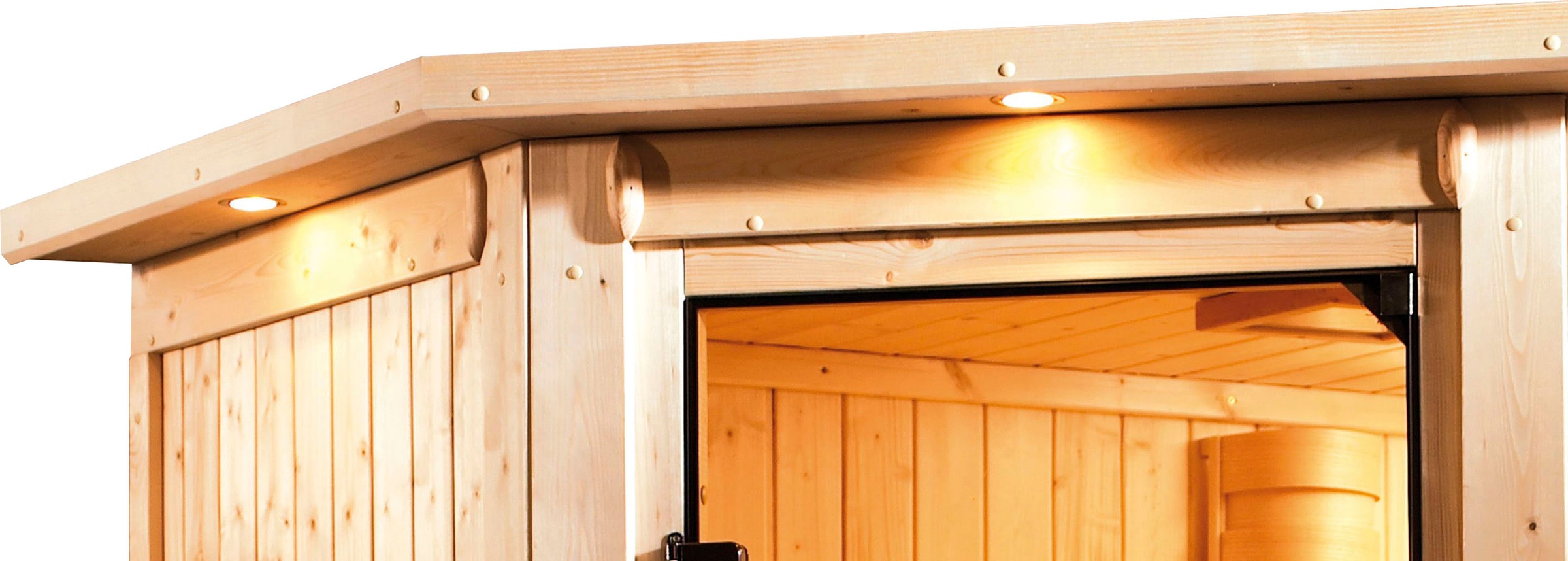 welltime Sauna »Artja«, naturbelassen, ohne Ofen
