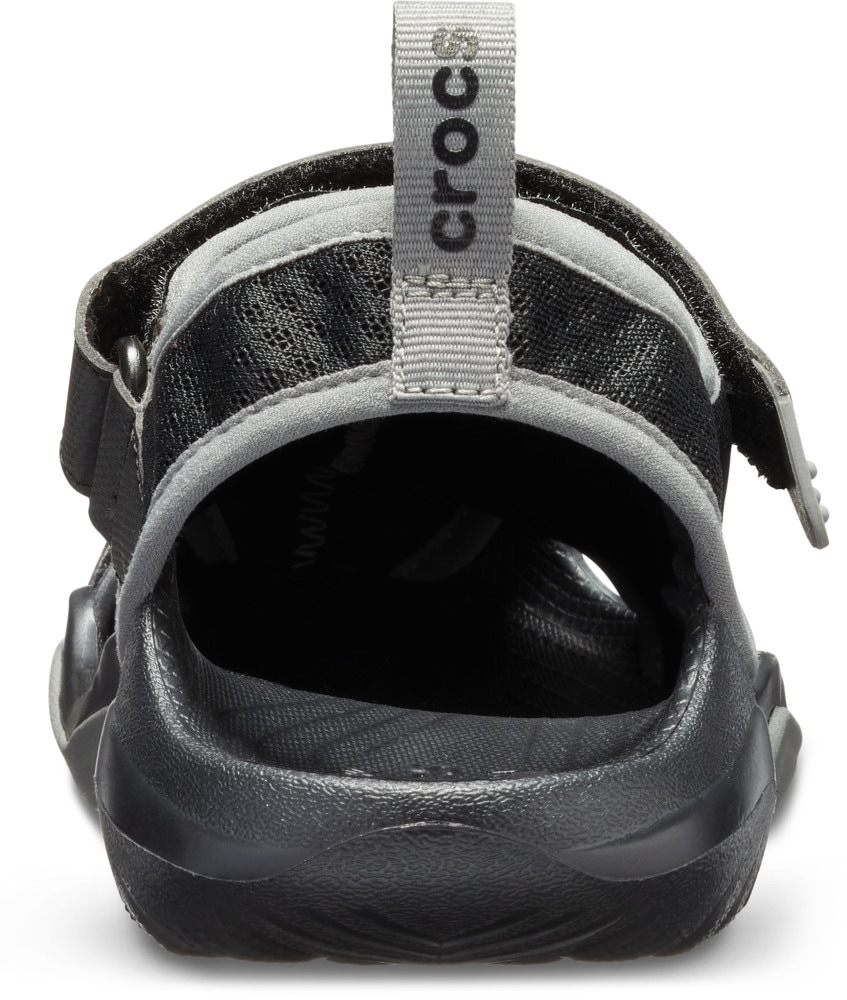 Crocs Sandale »Swiftwater Mesh Deck Sandal«, Badesandale, Sommerschuh mit Klettverschluss