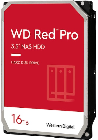 Western Digital HDD-NAS-Festplatte »WD Red Pro NAS 16TB«, 3,5 Zoll kaufen