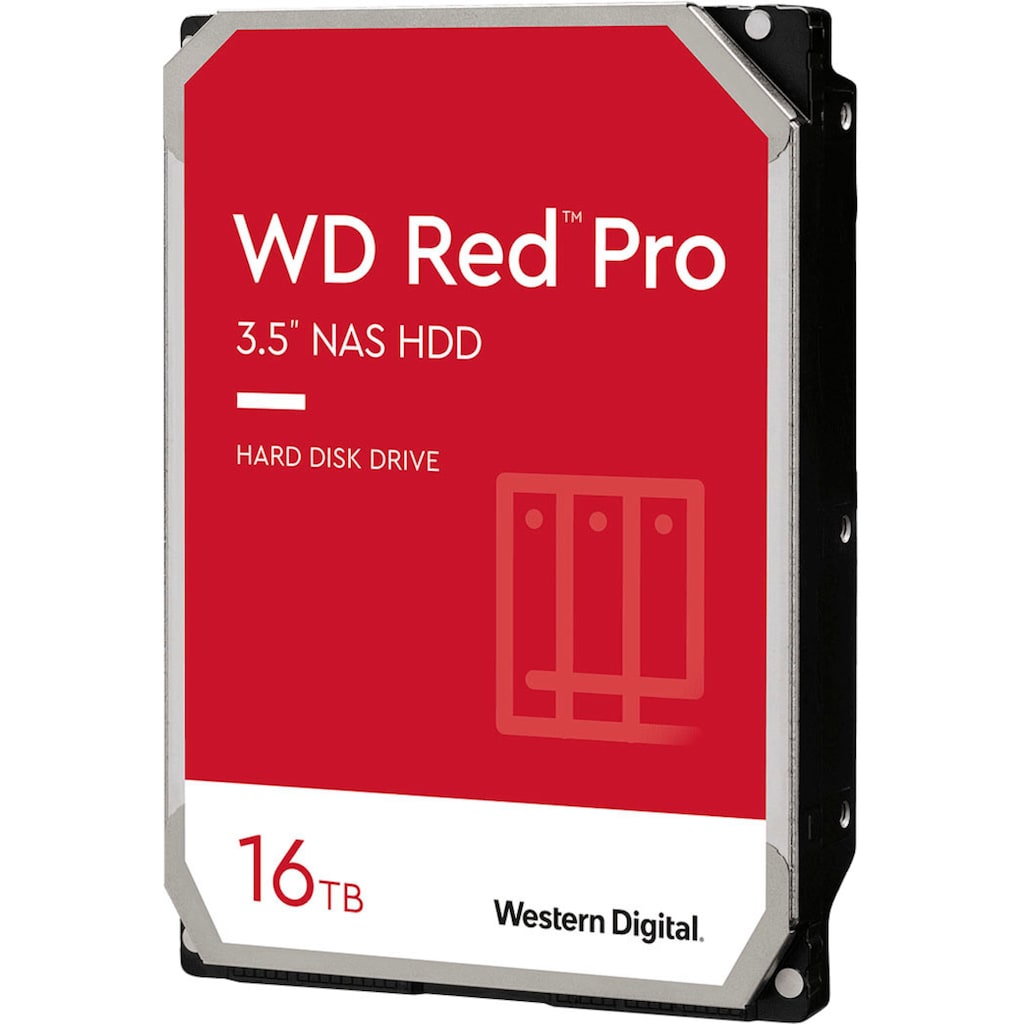 Western Digital HDD-NAS-Festplatte »WD Red Pro NAS 16TB«, 3,5 Zoll