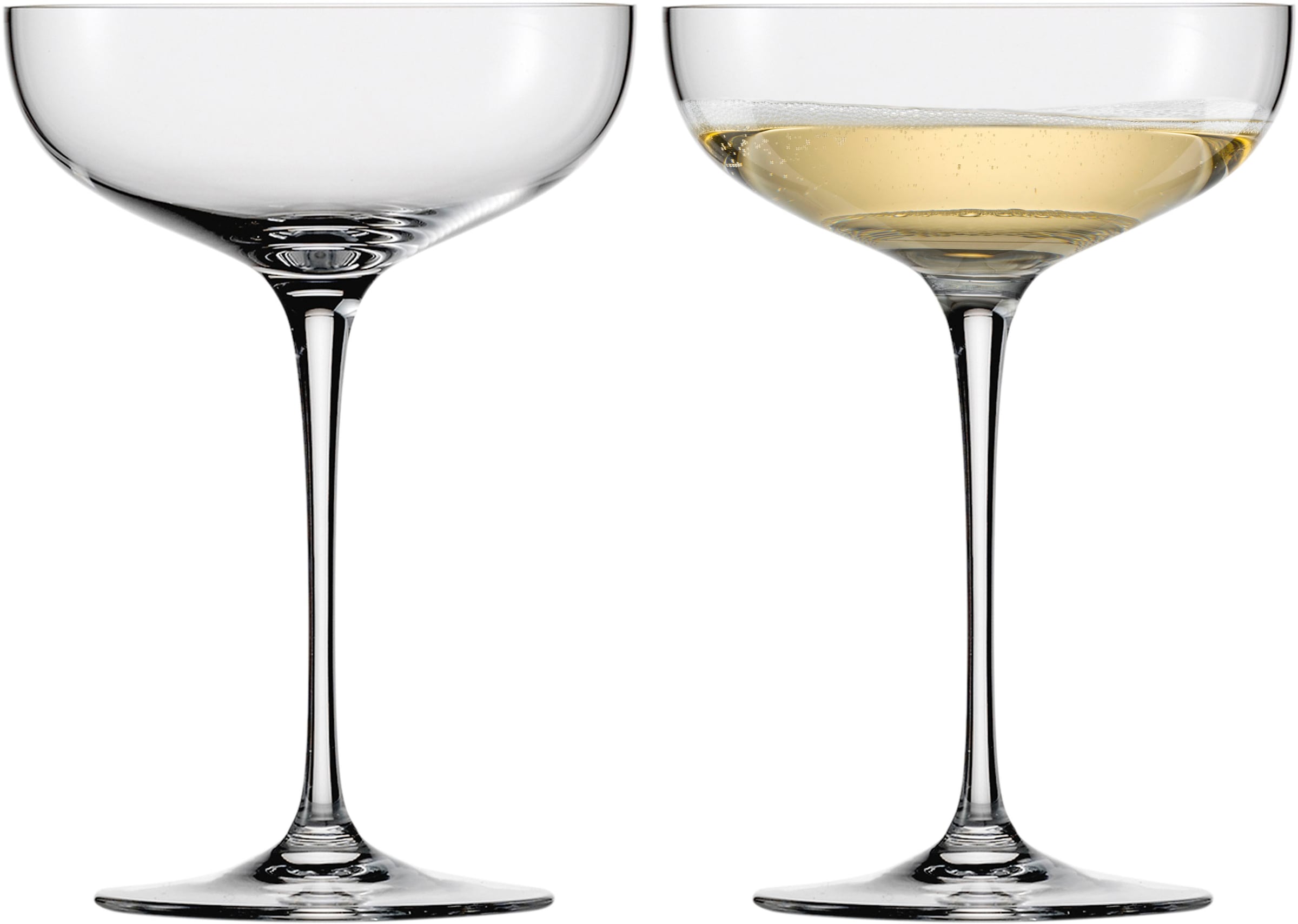 Eisch Champagnerglas »JEUNESSE«, (Set, 2 tlg., 2 Gläser), Sektschale, mundgeblasen, 2tlg., 280 ml