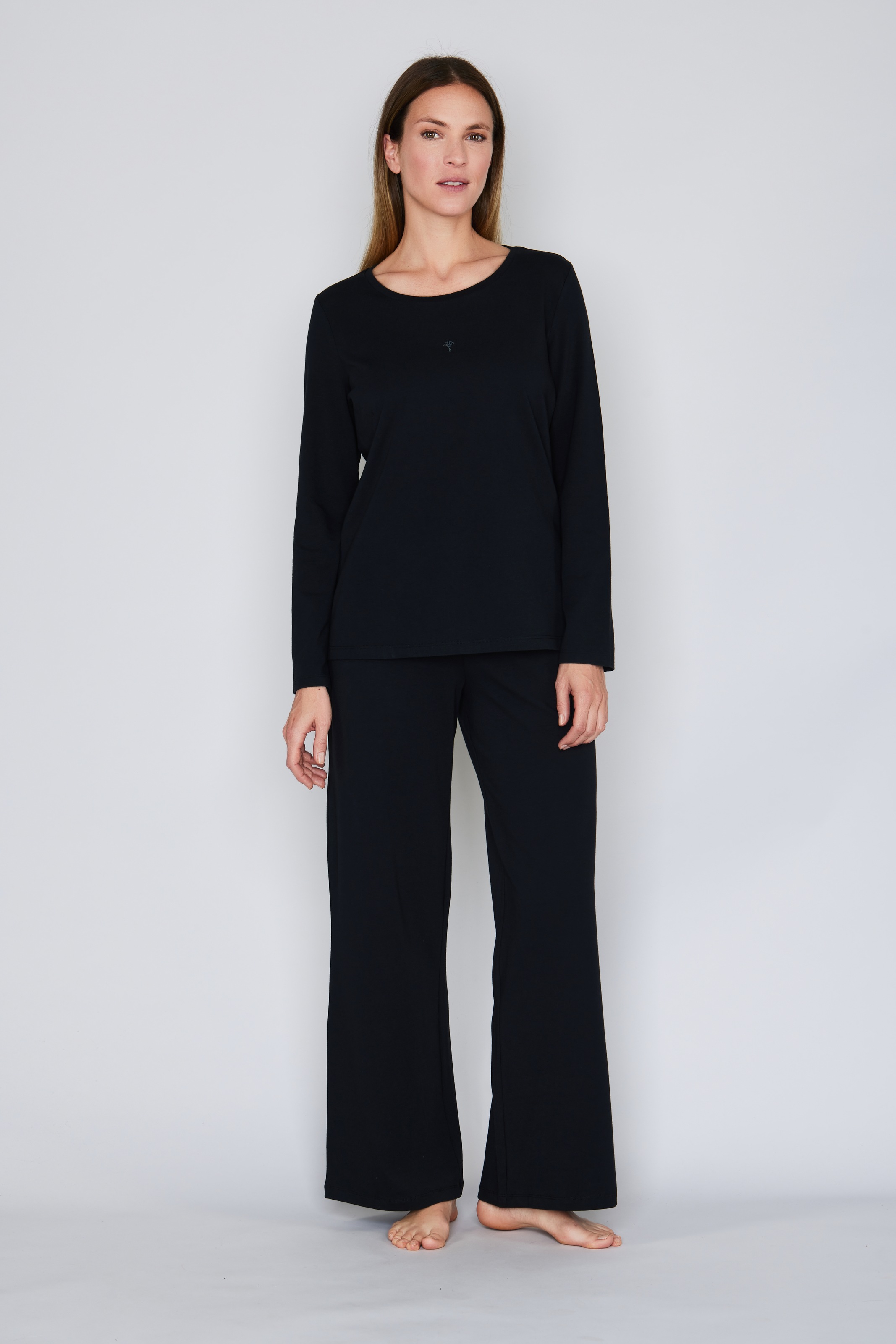 JOOP! Pyjamaoberteil »Cosy« mit Rundhalsausschnitt