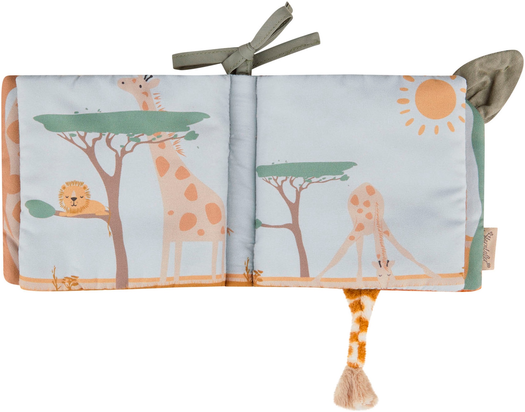 Sterntaler® Greifspielzeug »Spielbuch Safari«