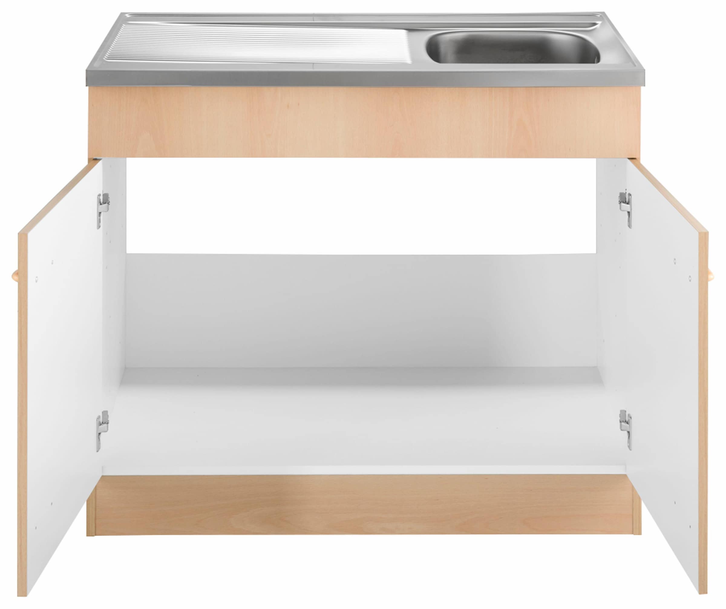 KOCHSTATION Spülenschrank »KS-Elster«, Breite 100 cm