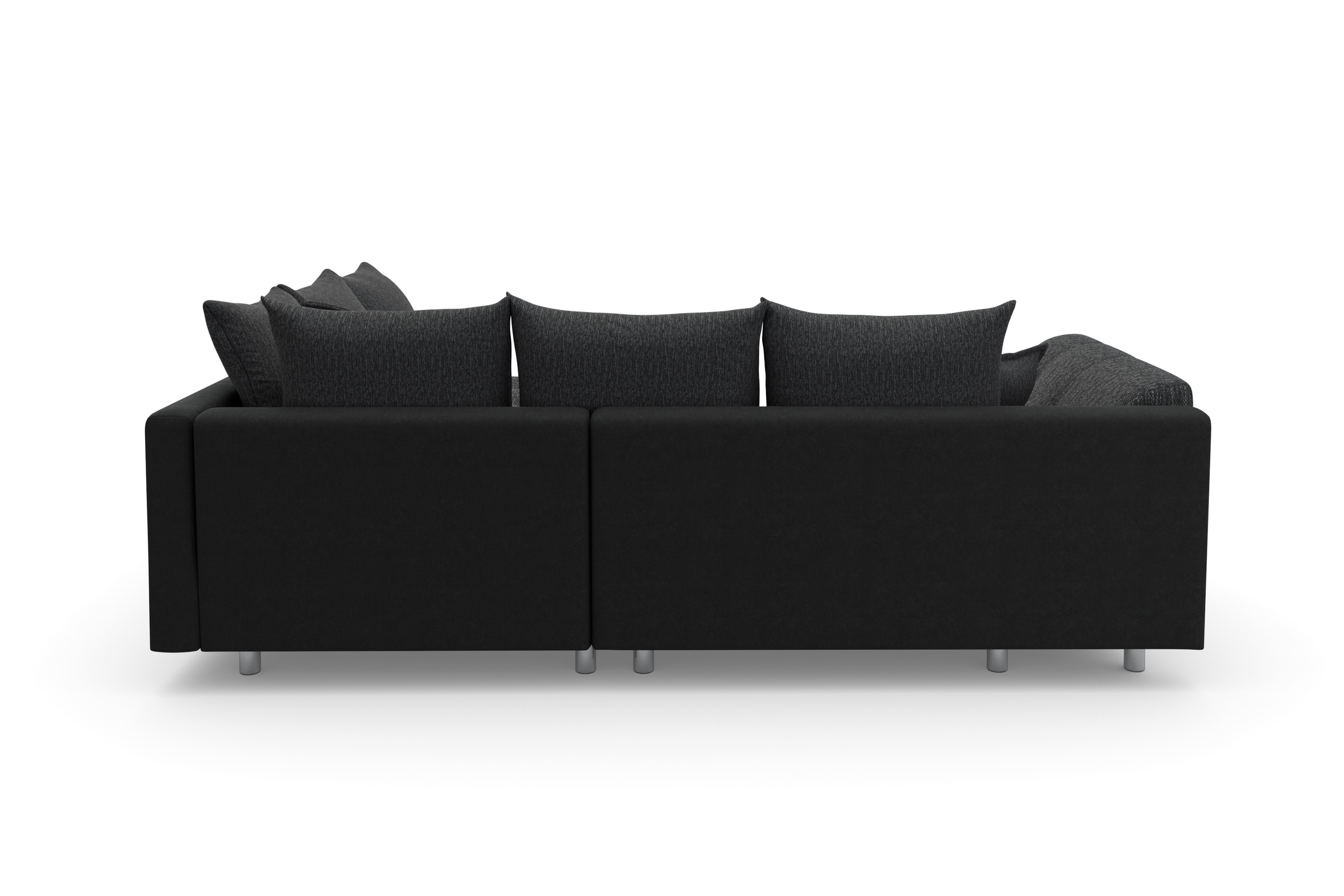 COLLECTION AB Ecksofa Joseli,  mit Zier- und Rückenkissen, komfortable Schanzen-Armlehne
