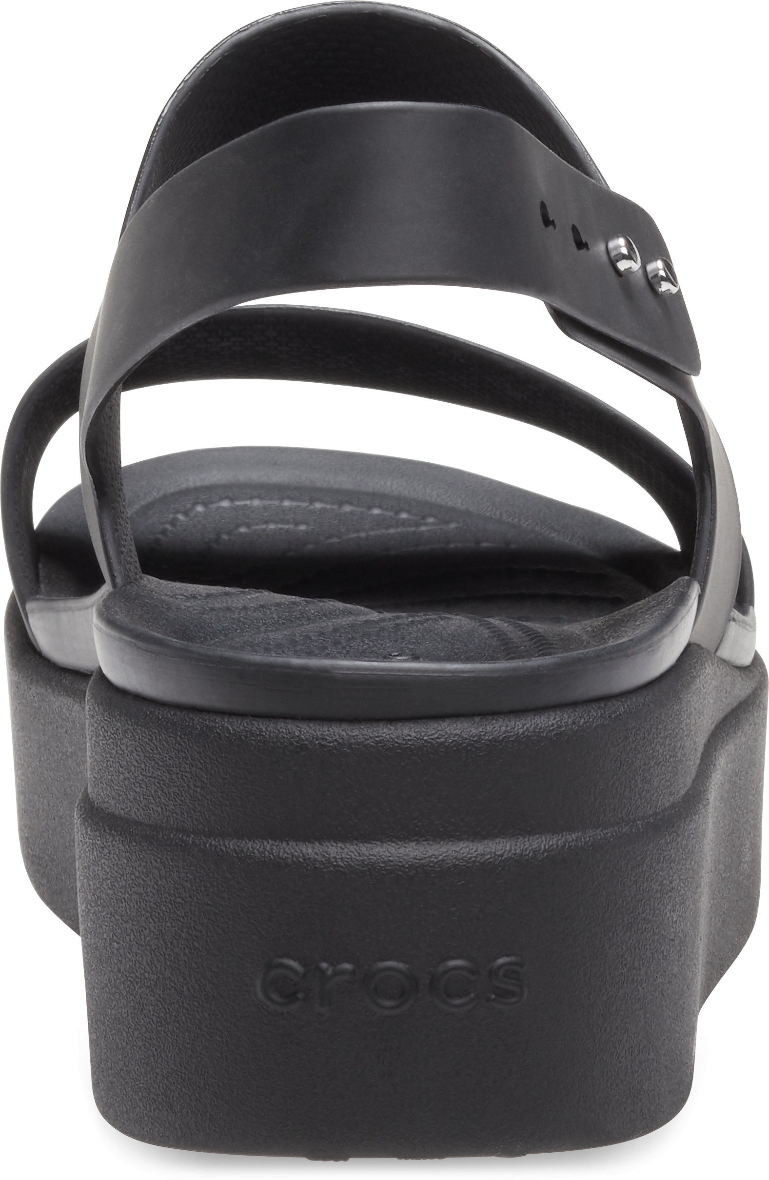 Crocs Keilsandalette »Brooklyn Low Wedge«  , Sommerschuh, Sandale, Keilabsatz, mit modischer Plateausohle