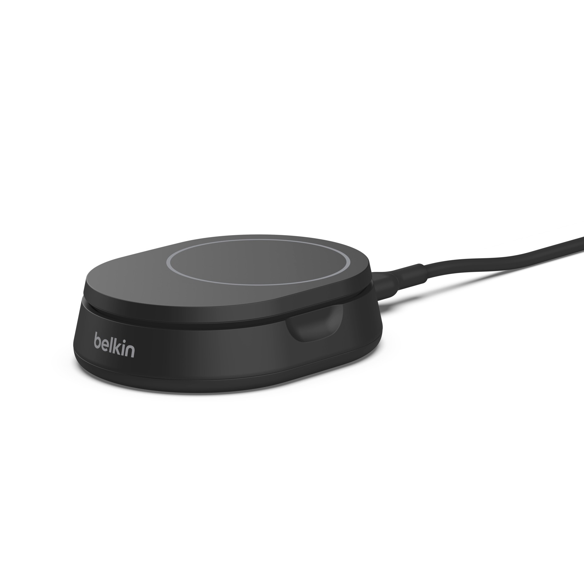 Belkin Wireless Charger »BOOST CHARGE PRO Qi2 15W magnetische Ladestation«, inkl. 20 Watt USB-C Netzteil für iPhone Serie 15/14/13/12