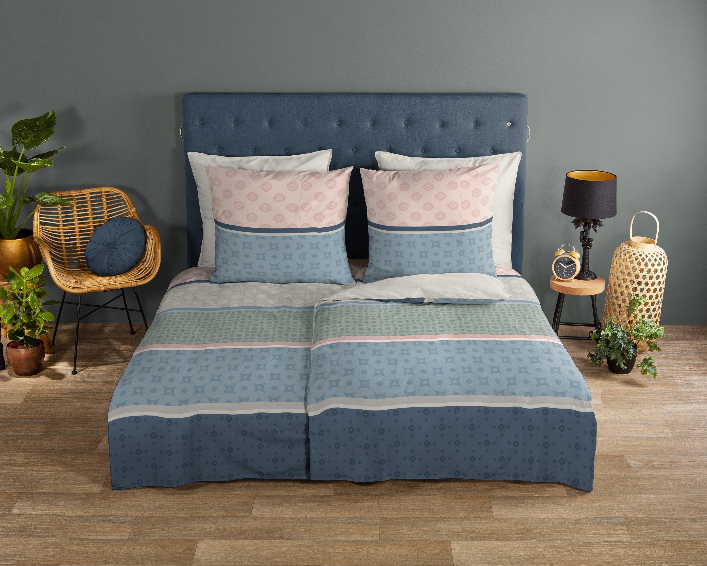 good morning Wendebettwäsche »Vida« 2 Stk. tlg. 100% Baumwolle, Renforcé, R günstig online kaufen