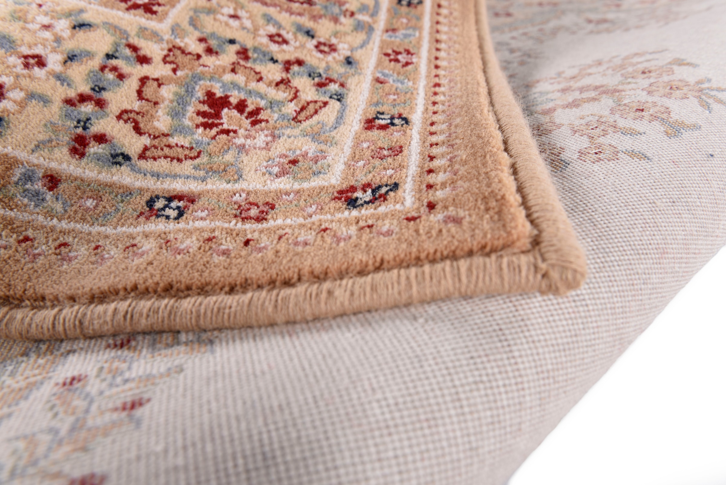 THEKO Wollteppich »Dolna - 809«, rechteckig, 10 mm Höhe, Kurzflor, reine Wolle, Orient-Optik