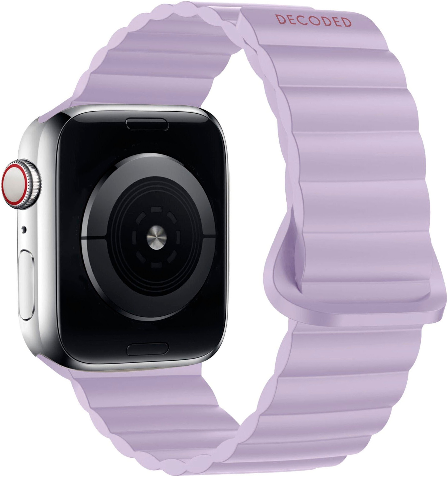 DECODED Smartwatch-Armband »Silicone Magnet Traction Loop Strap 42/44/45mm«