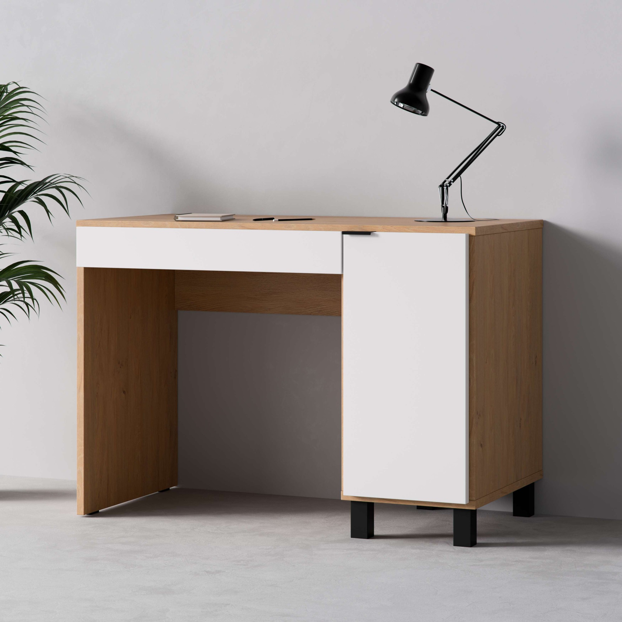 VOX Schreibtisch »SIMPLE Computertisch mit Stauraum, langlebige und stabile günstig online kaufen