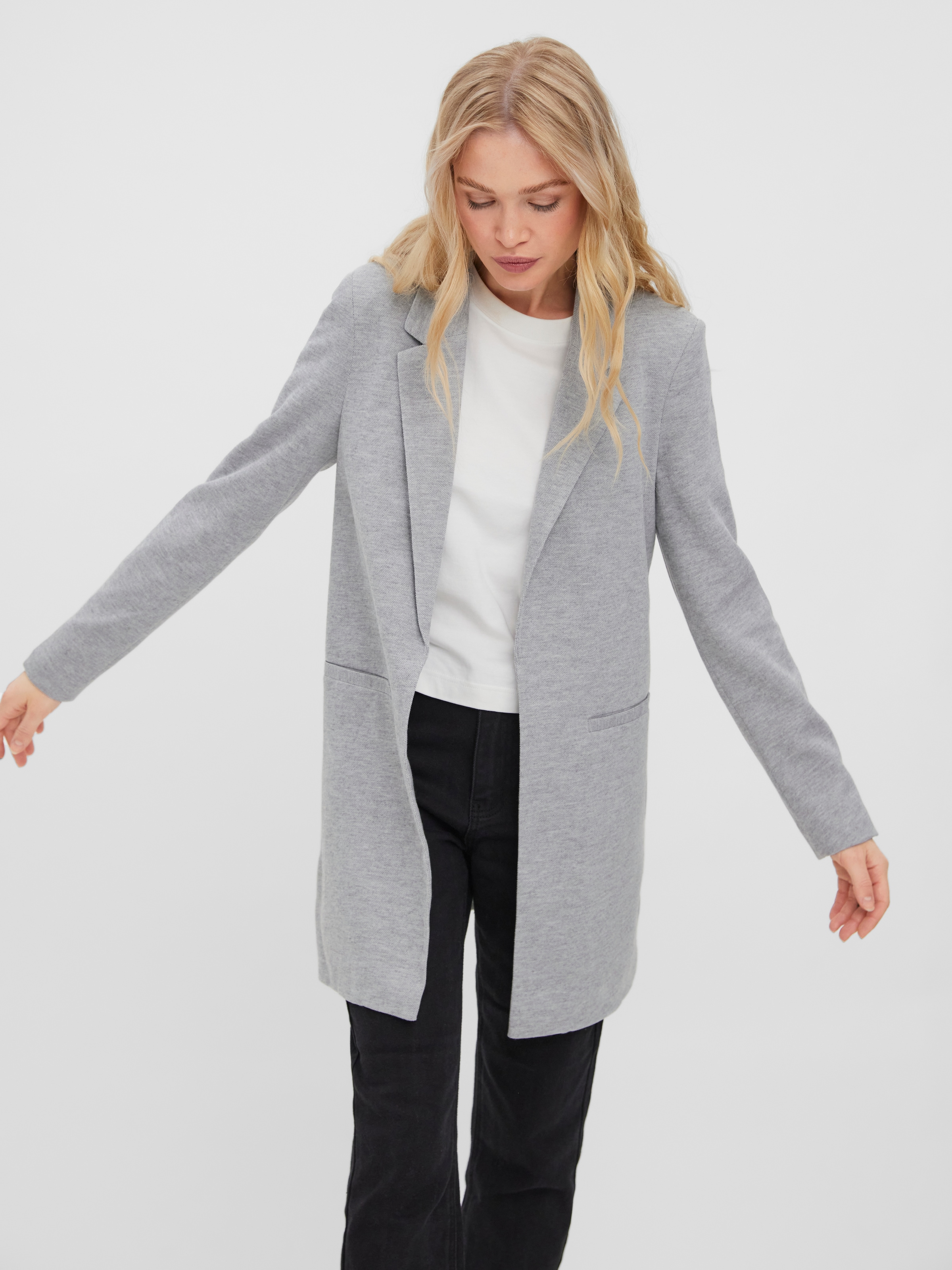 Vero Moda Jerseyblazer »VMVERINA LS LONG BLAZER«