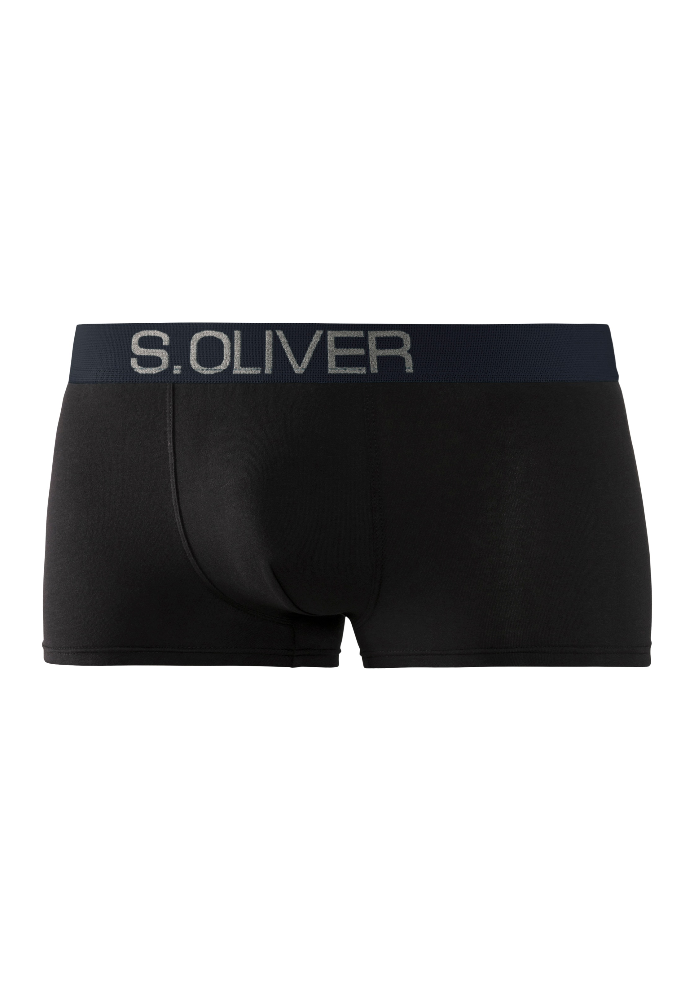 s.Oliver Hipster, (Packung, 4 St.), Boxershorts für Herren aus Baumwoll-Mix