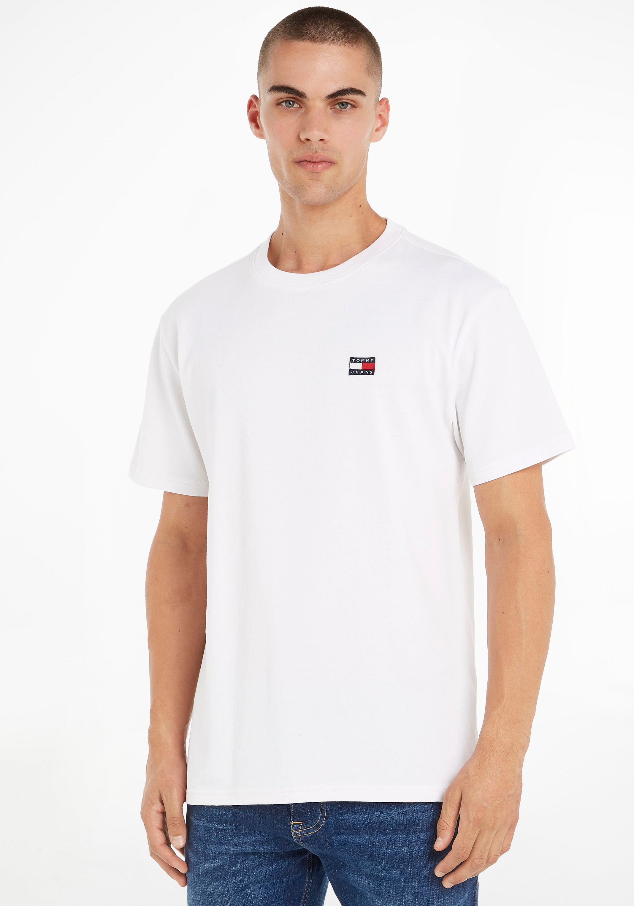 Tommy Jeans T-Shirt »TJM CLSC TOMMY XS BADGE TEE«, mit Rundhalsausschnitt  online bestellen