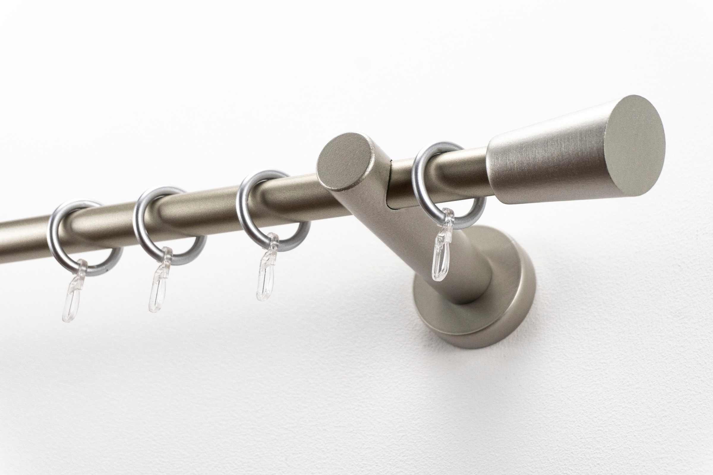 GARESA Gardinenstange »MOLIS« Ø 20 mm 1 läufig-läufig Wunschmaßlänge;Träger günstig online kaufen