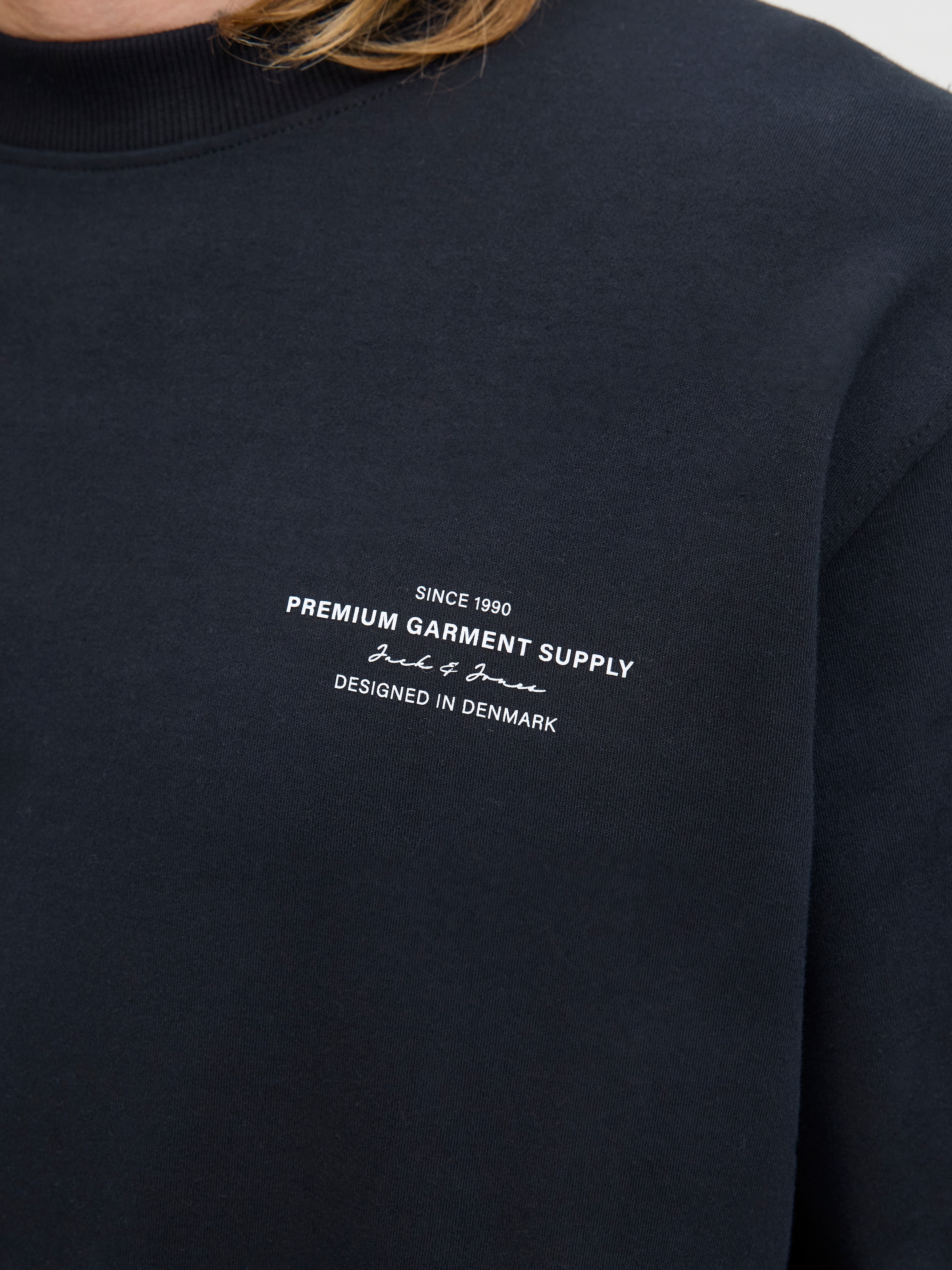 Jack & Jones Sweatshirt »JPRBLACHAD BRANDING SWEAT CREW NECK LN«