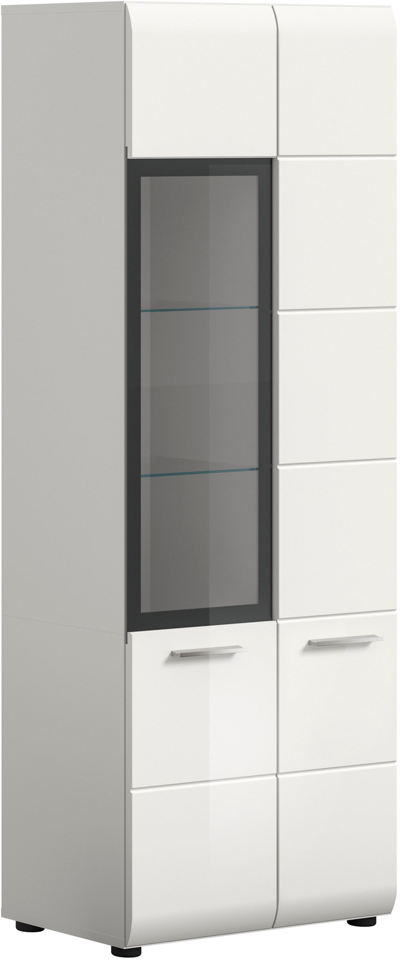 INOSIGN Vitrine »FLORENZ, Höhe: 160 cm, hochwertige MDF-Front, Glastür, Gla günstig online kaufen