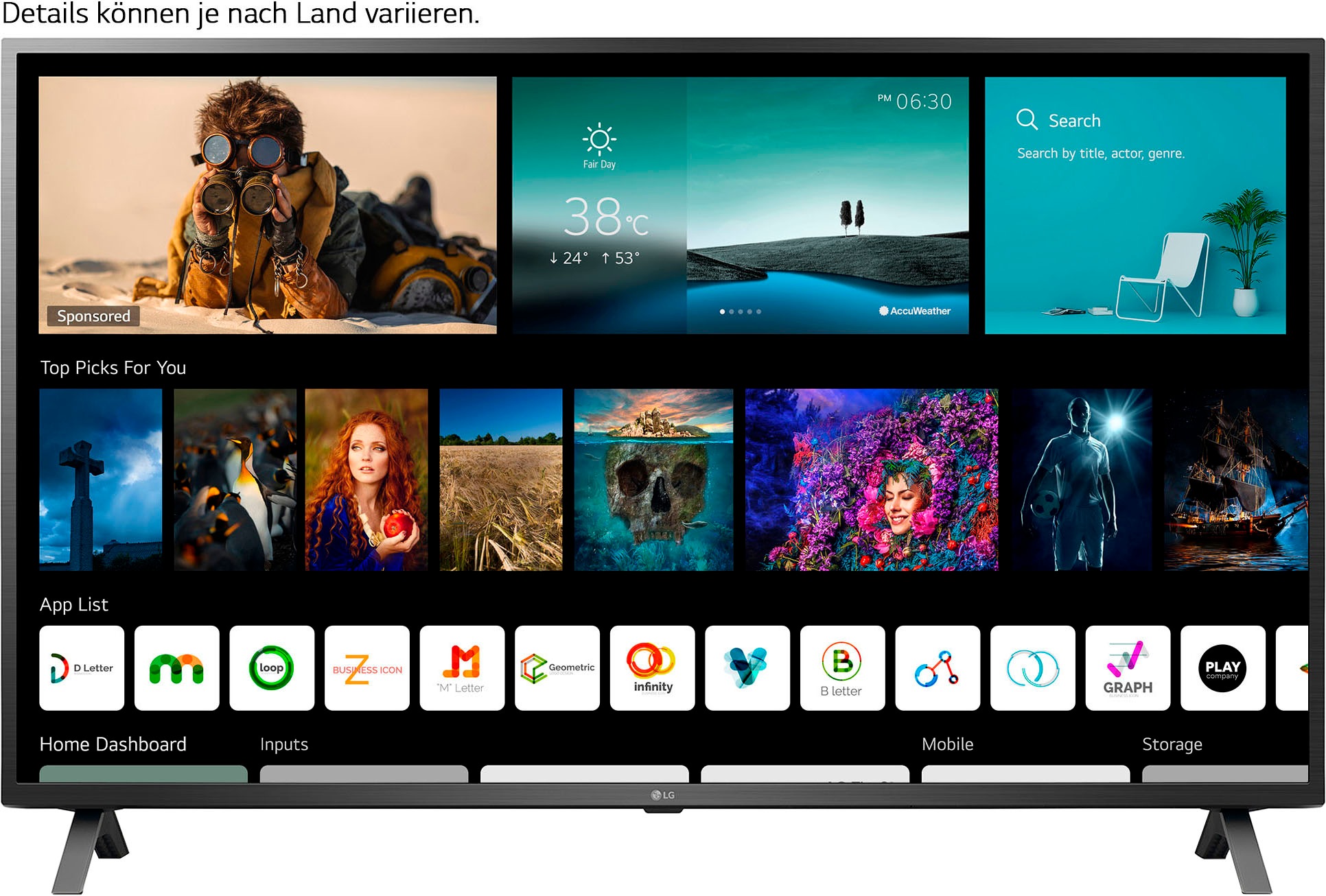 LG LCD-LED Fernseher »43UP75009LF«, 108 cm/43 Zoll, 4K Ultra HD, Smart-TV, LG Local Contrast-HDR10 Pro