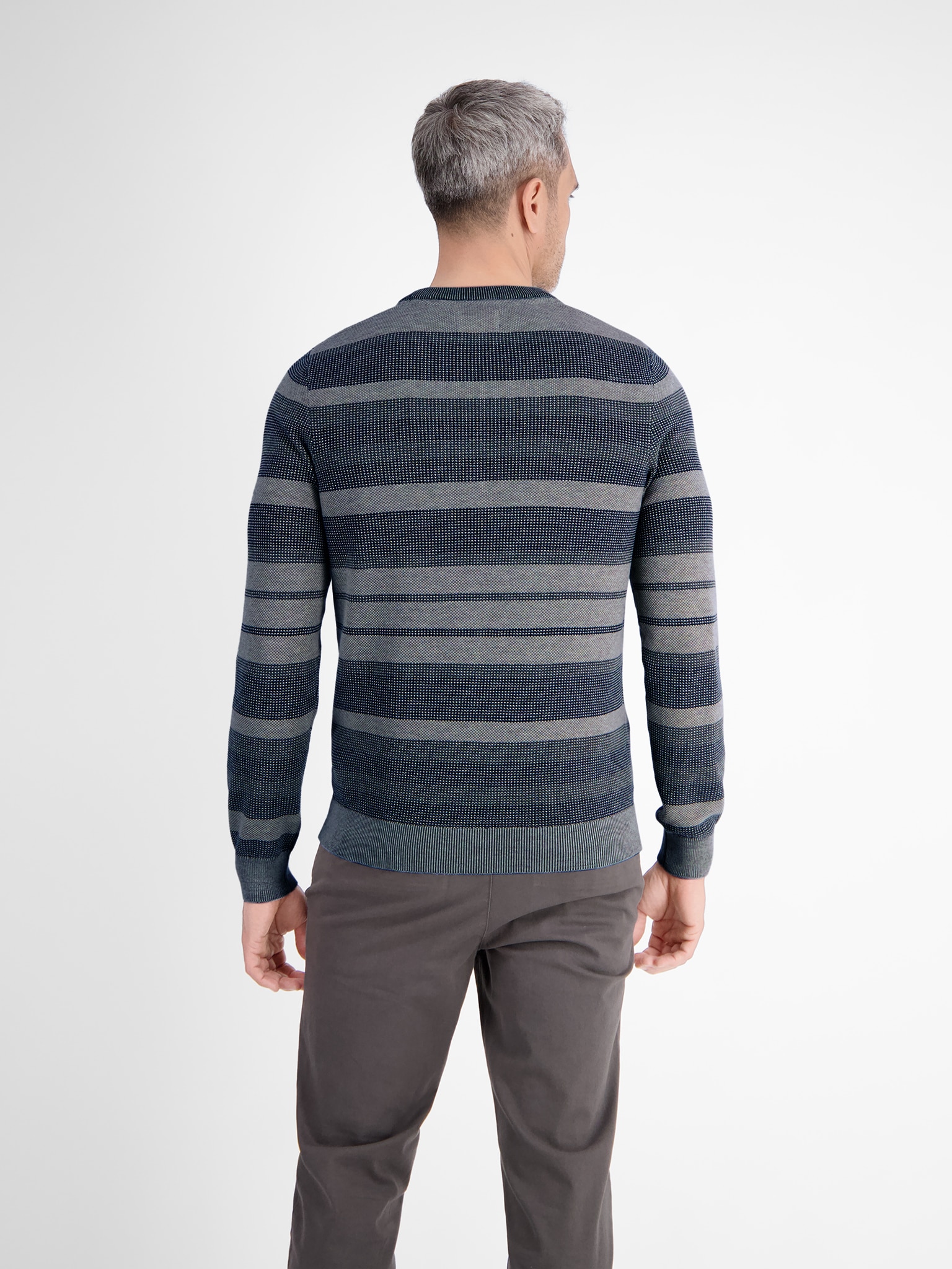 LERROS Strickpullover in Streifen-Optik